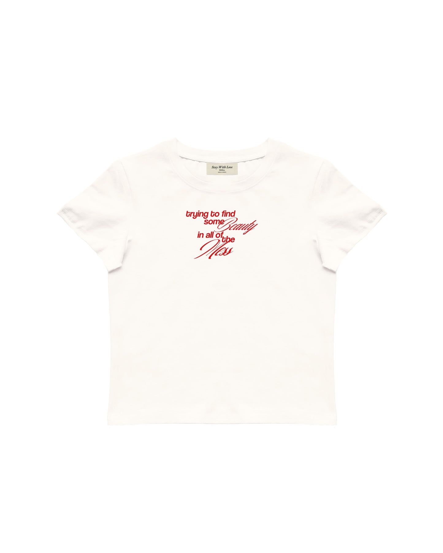 BEAUTY IN THE CHAOS BABY TEE