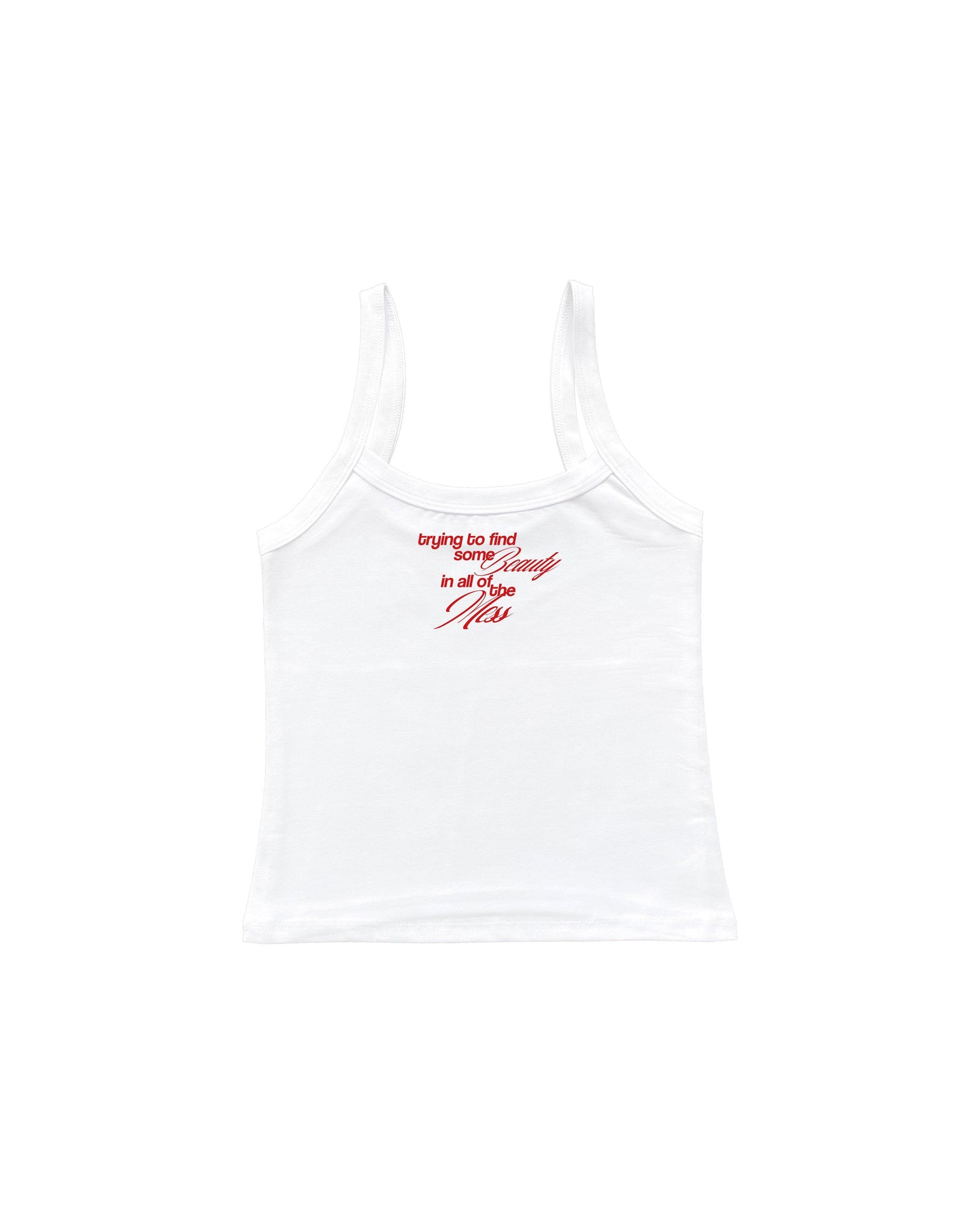 BEAUTY IN THE CHAOS TANK TOP