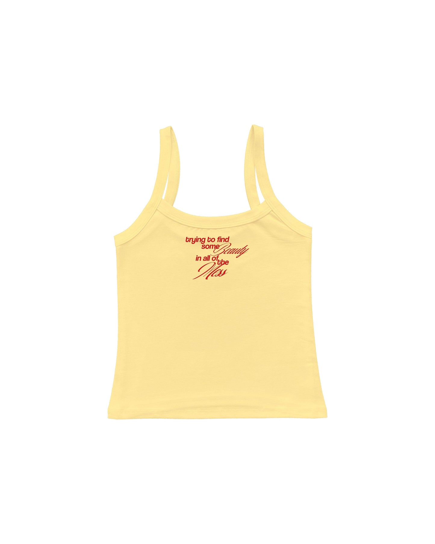 BEAUTY IN THE CHAOS TANK TOP
