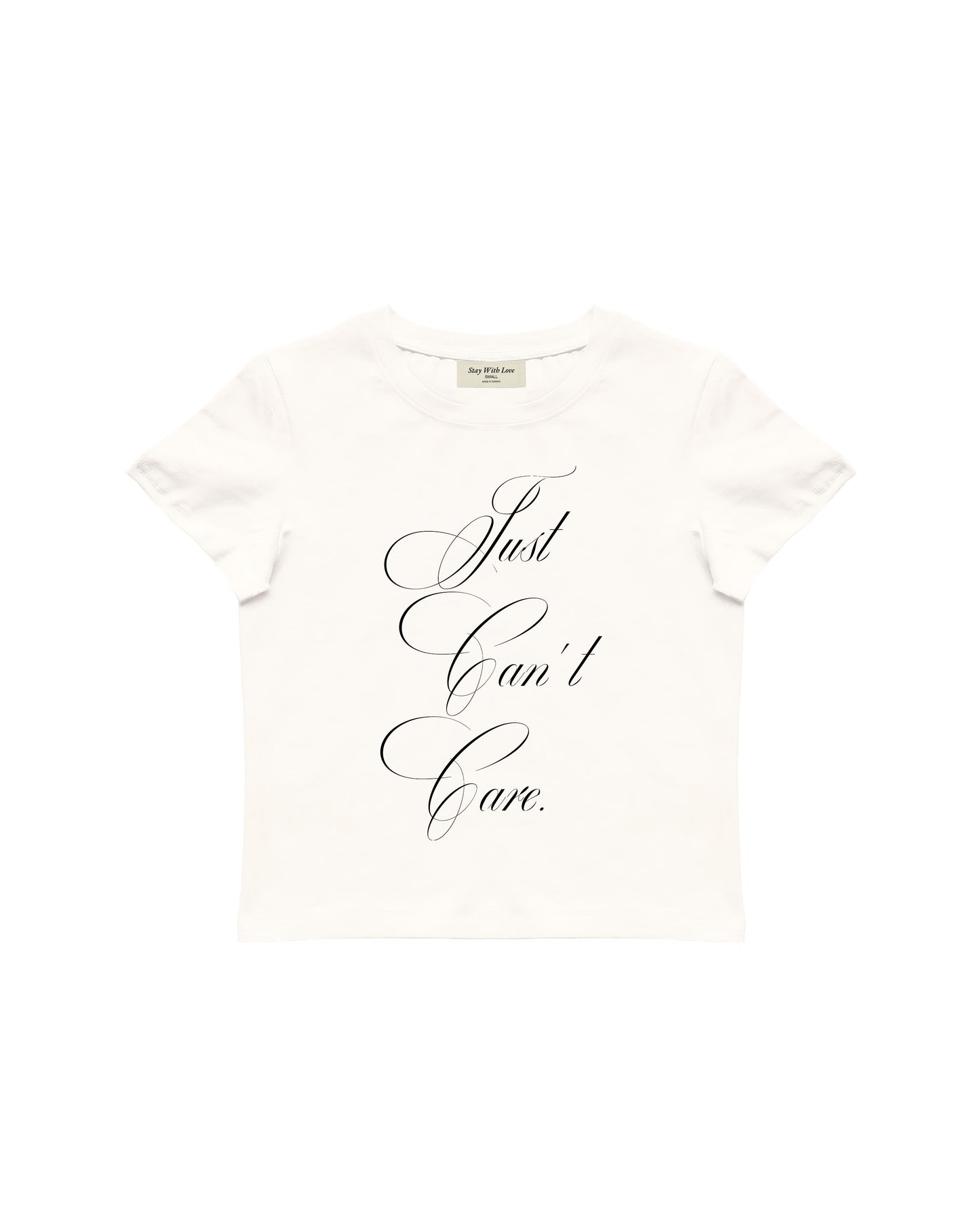 CAN'T CARE BABY TEE