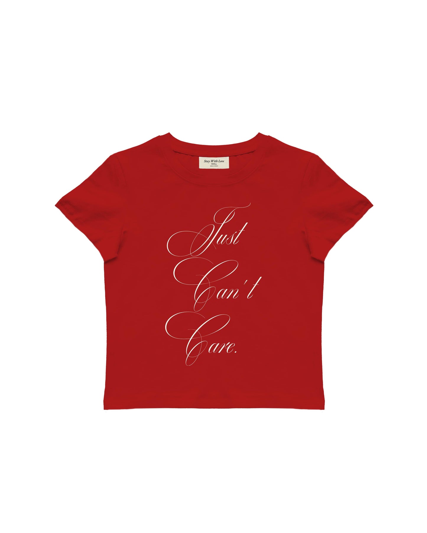 CAN'T CARE BABY TEE