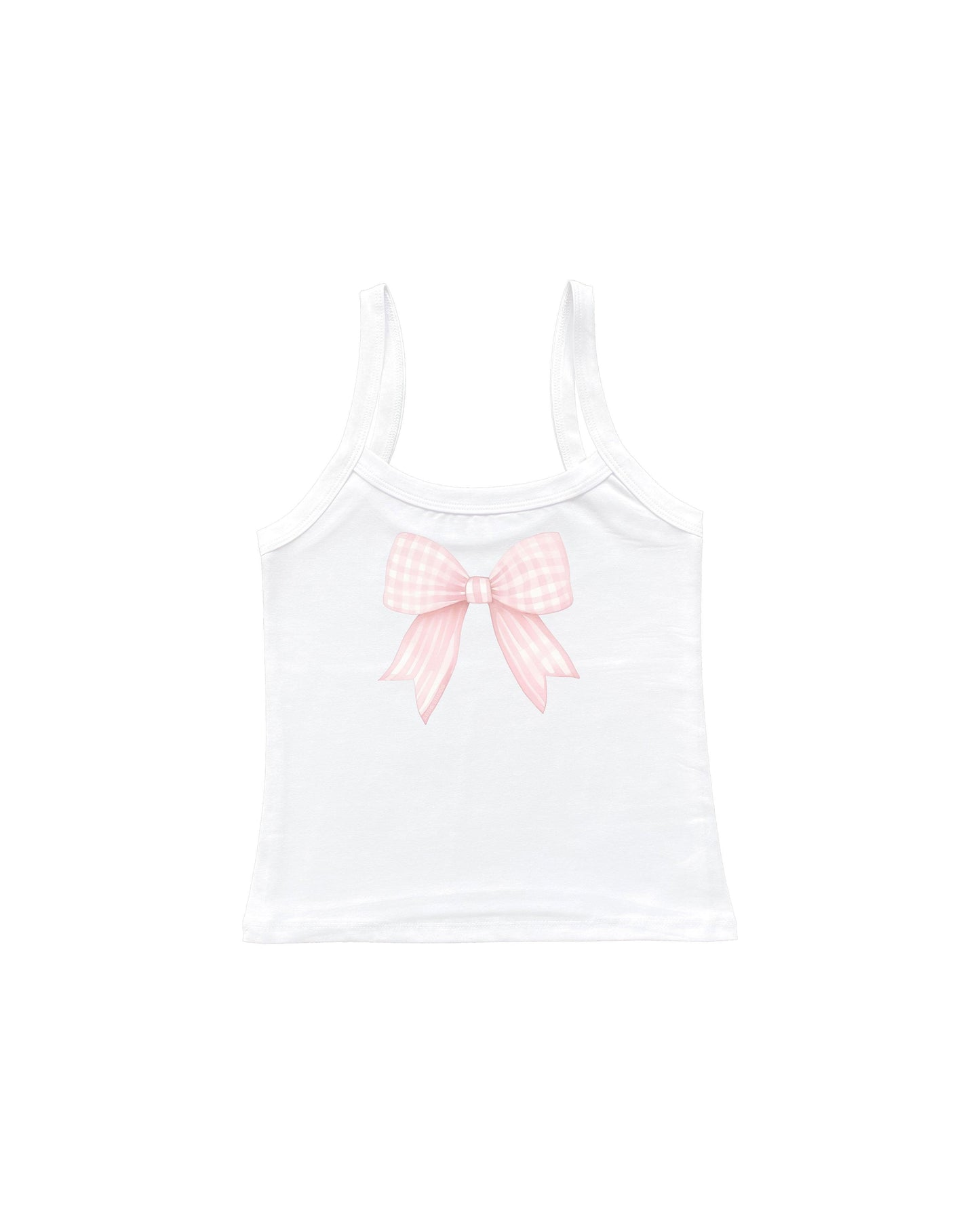 COQUETTE RIBBON TANK TOP