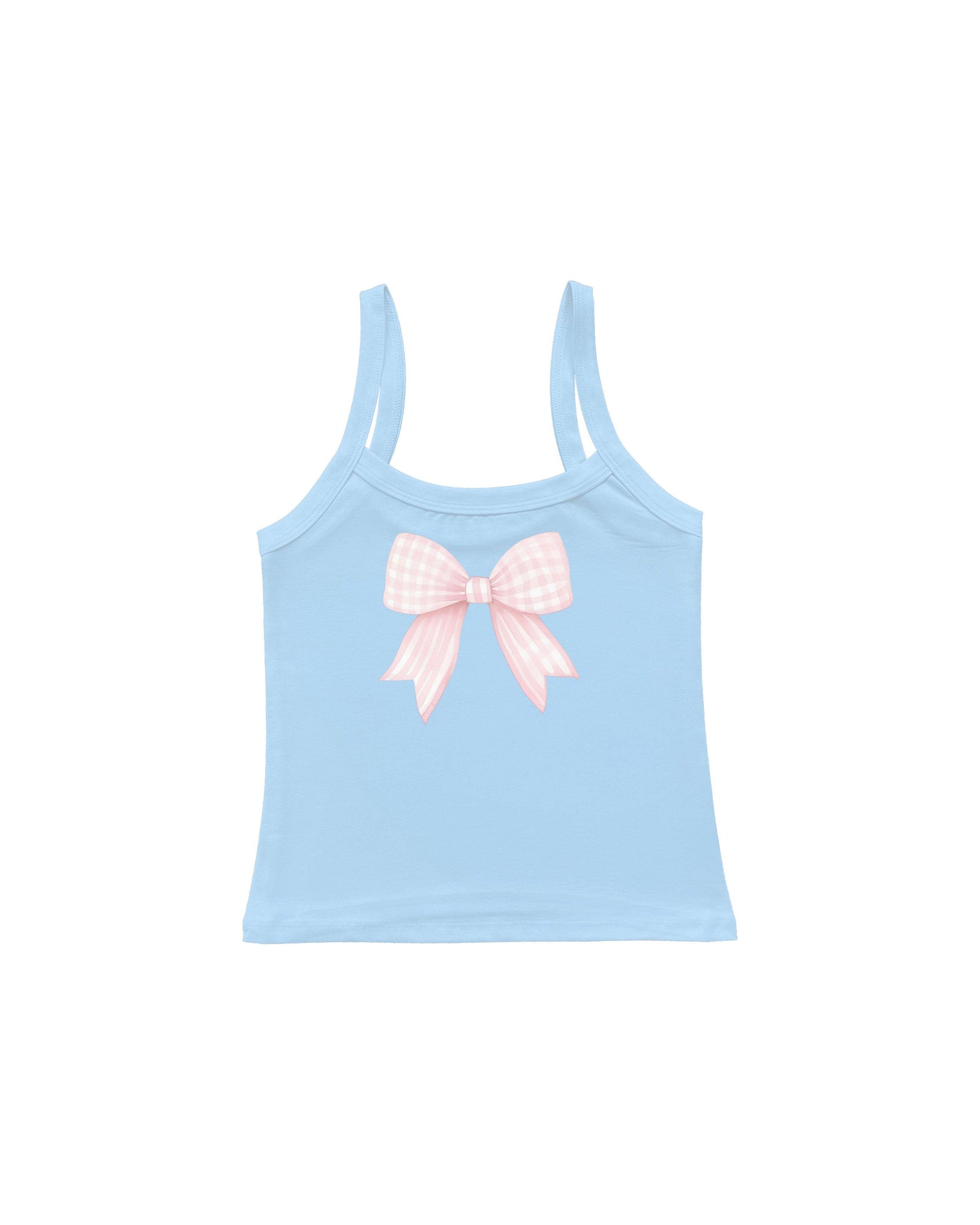 COQUETTE RIBBON TANK TOP