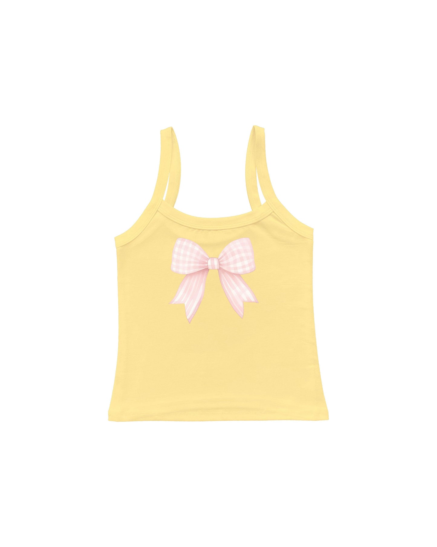 COQUETTE RIBBON TANK TOP