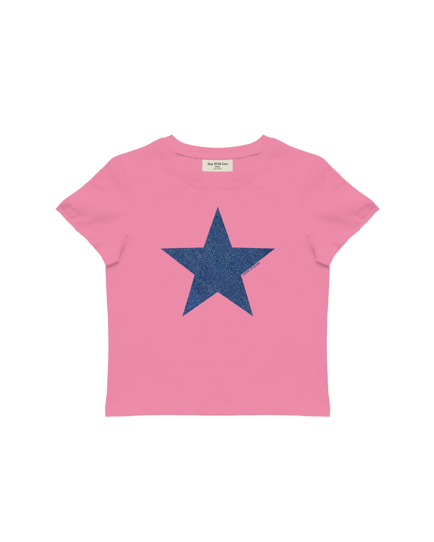 DENIM STAR BABY TEE