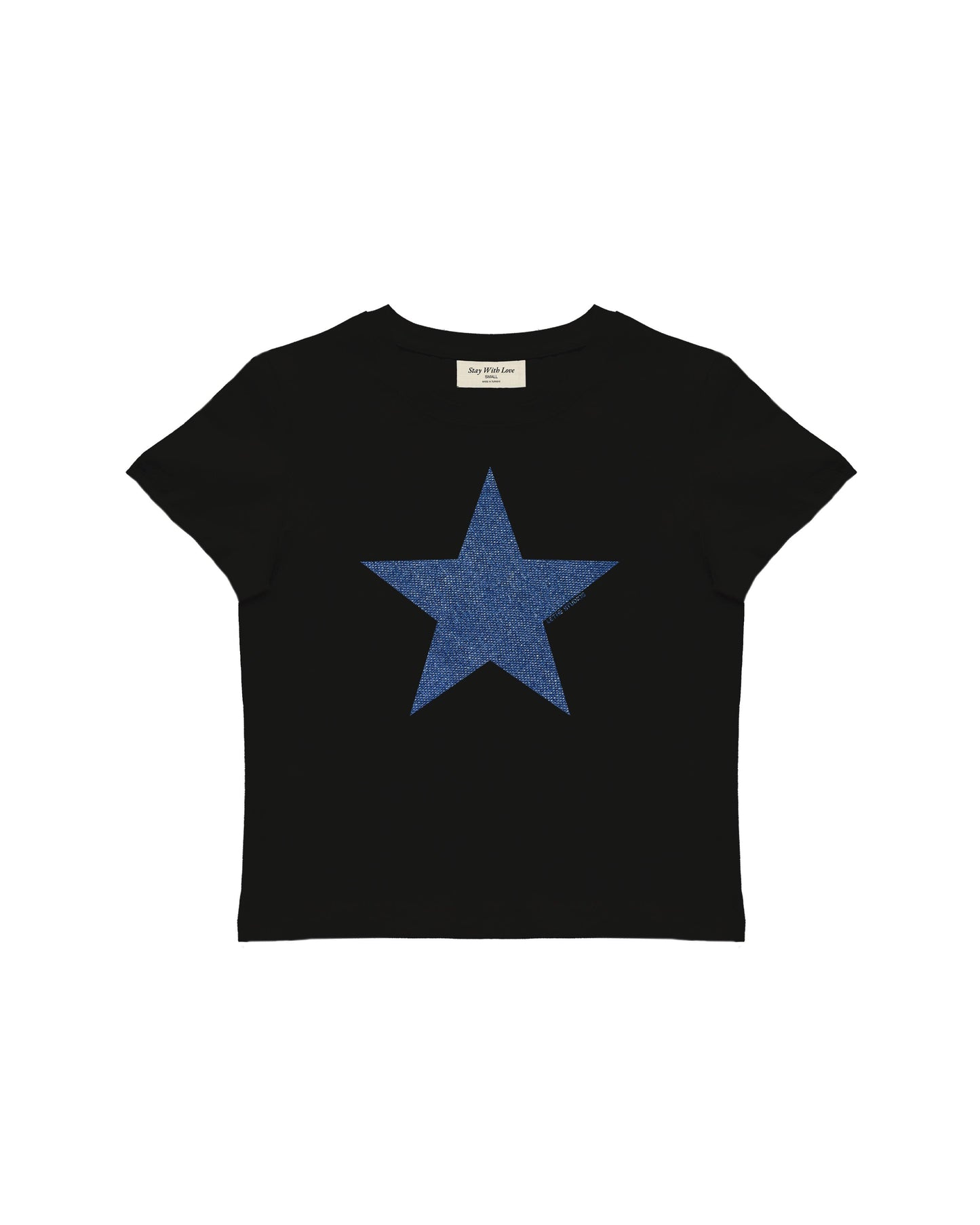 DENIM STAR BABY TEE
