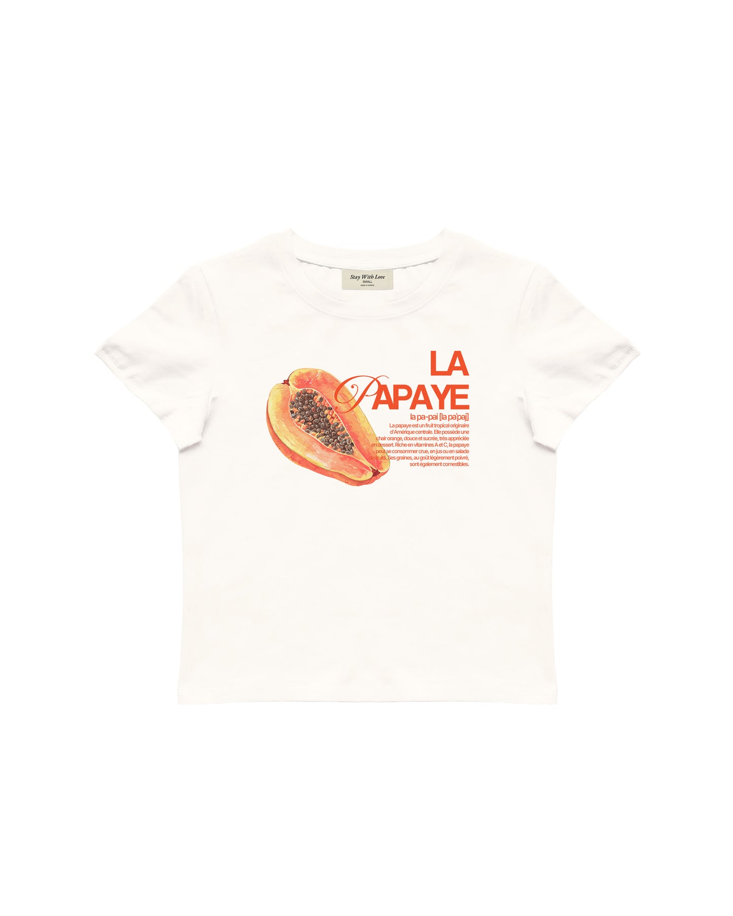 LA PAPAYE BABY TEE