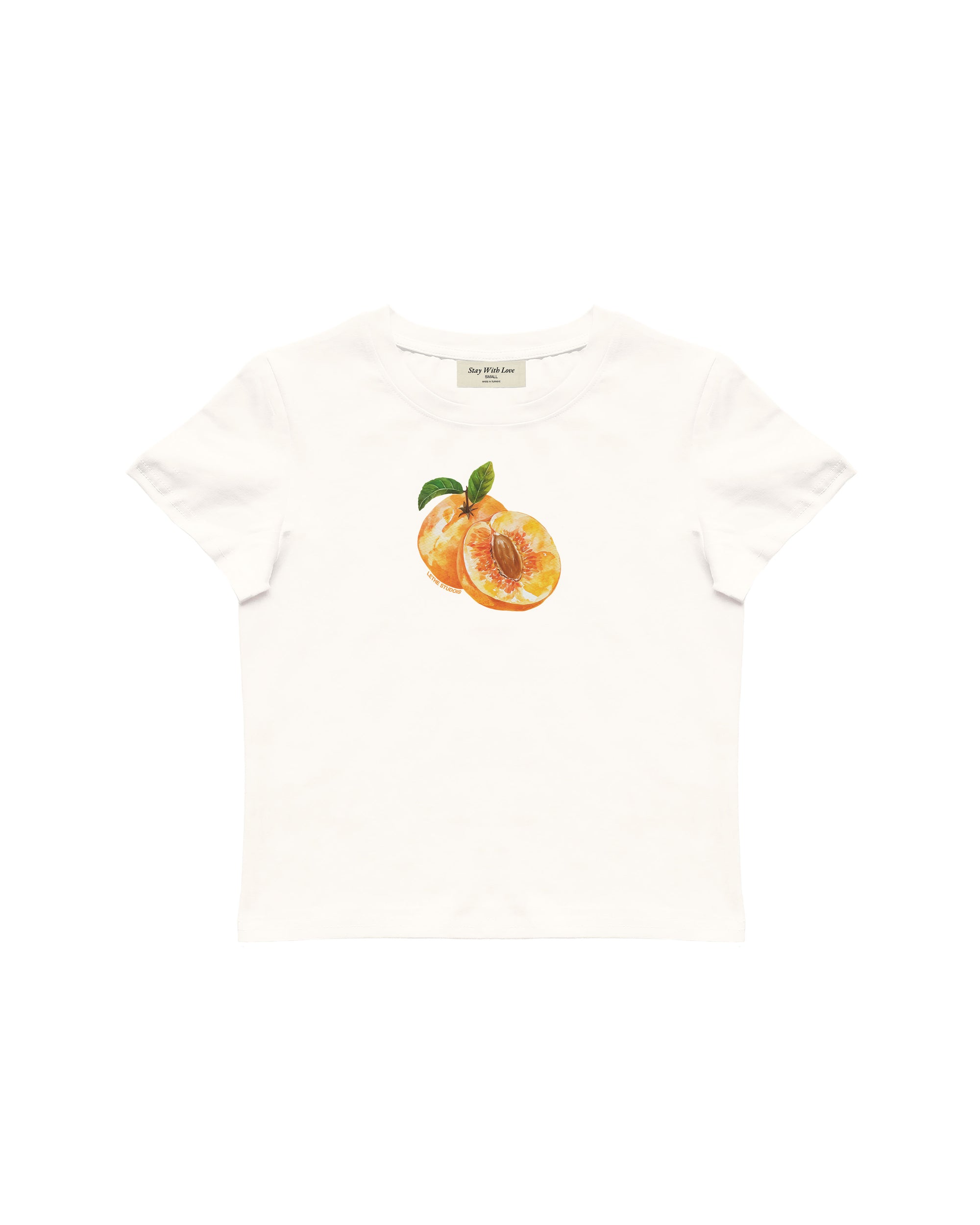PEACH BABY TEE