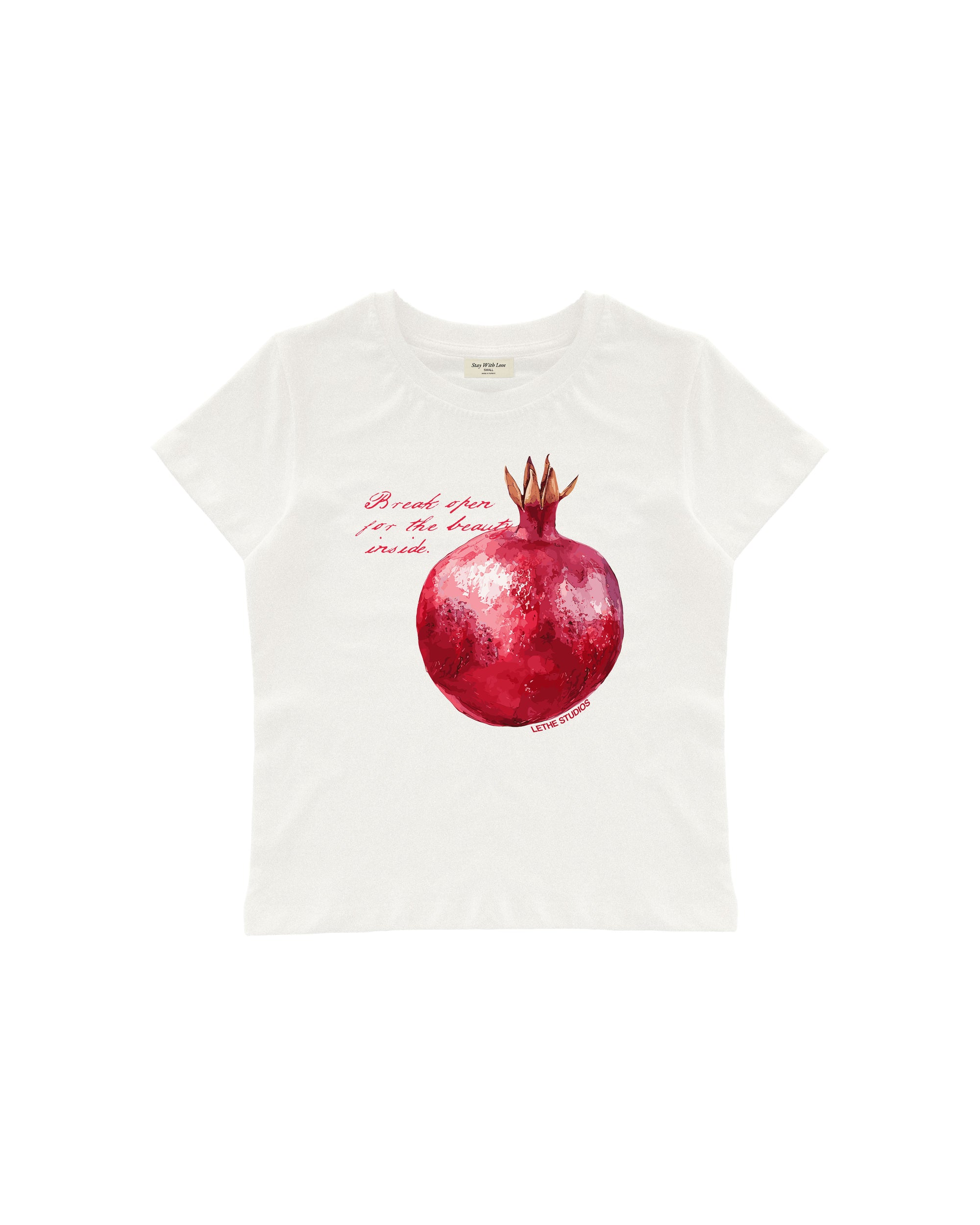 POMEGRANATE BABY TEE