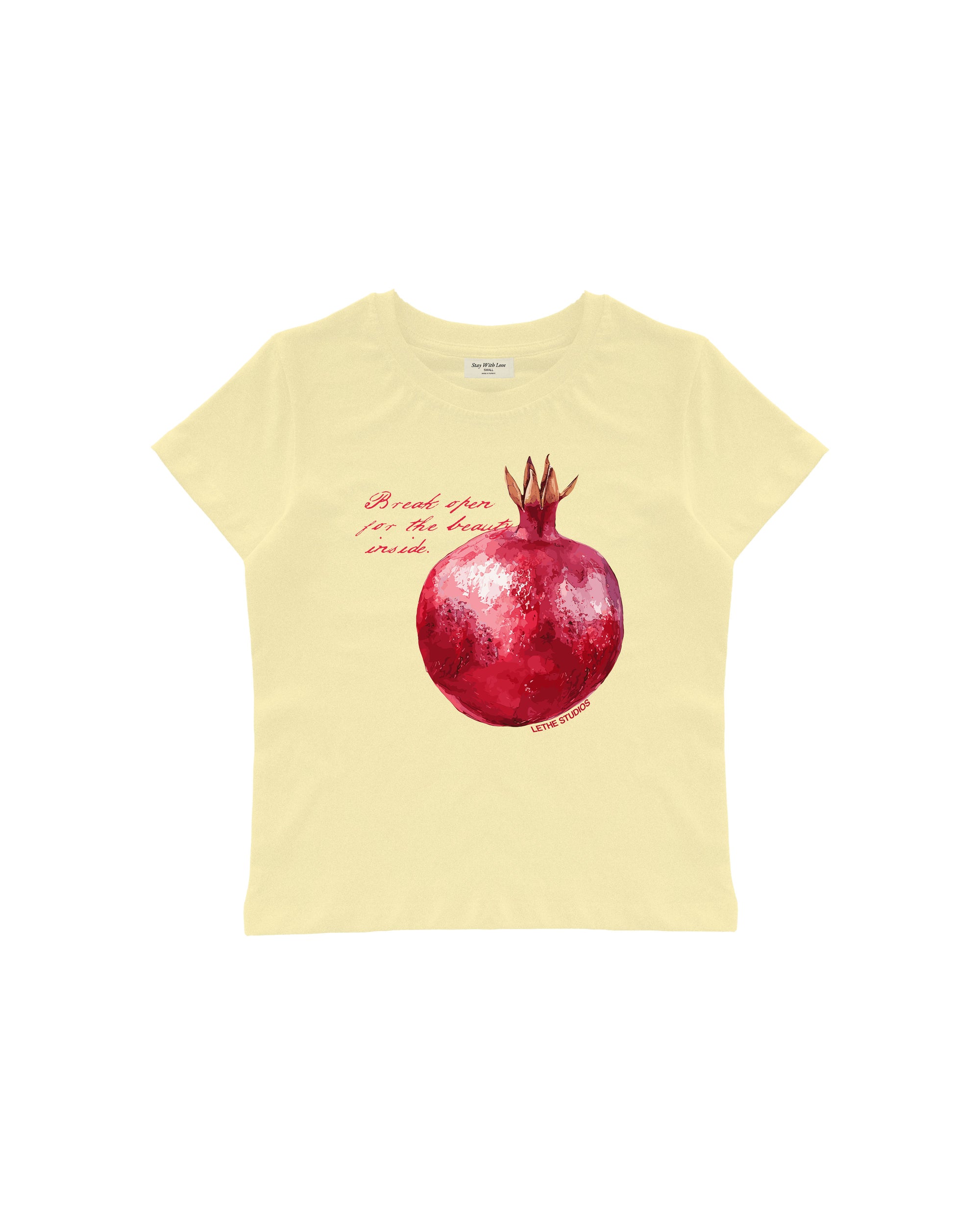 POMEGRANATE BABY TEE