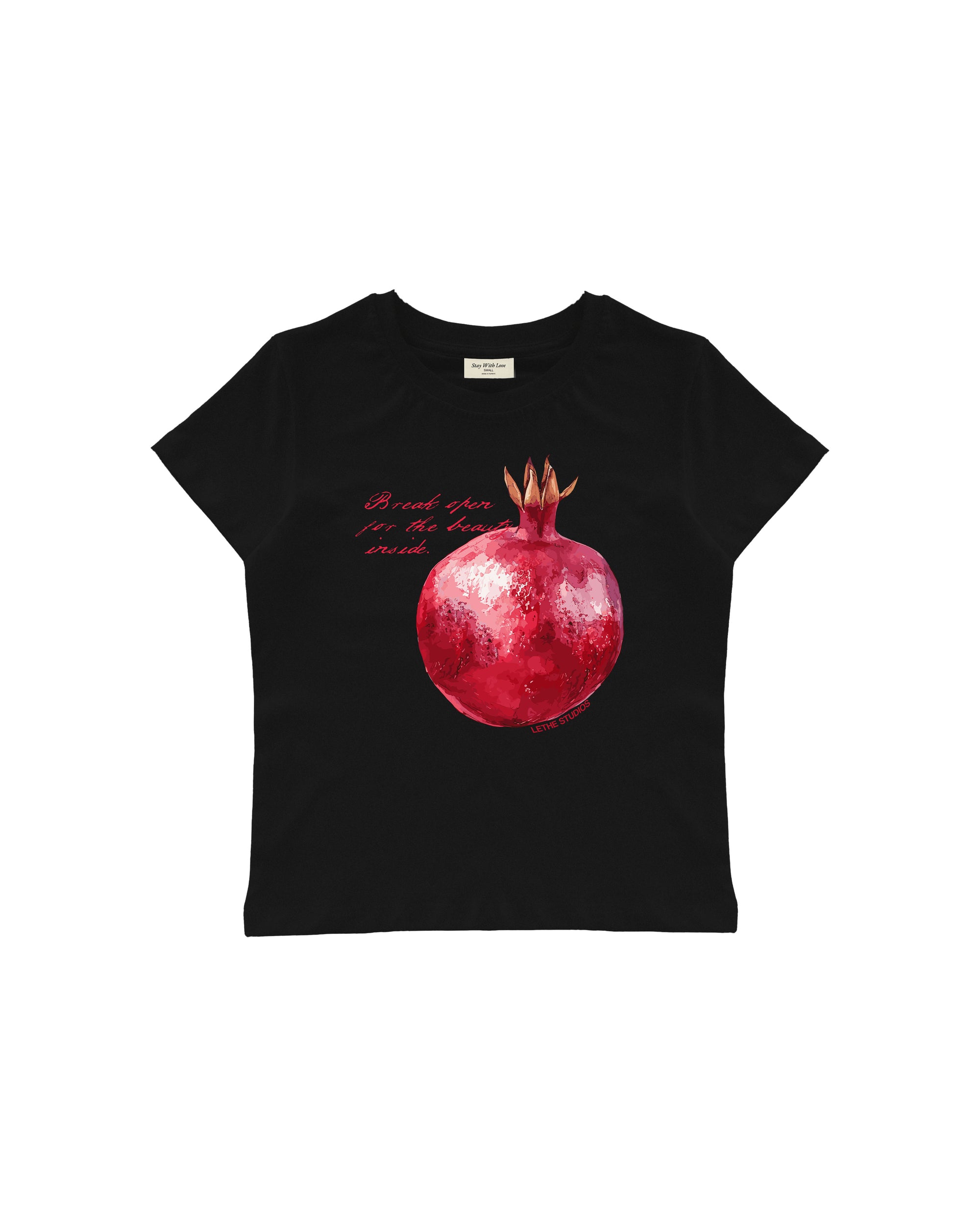 POMEGRANATE BABY TEE