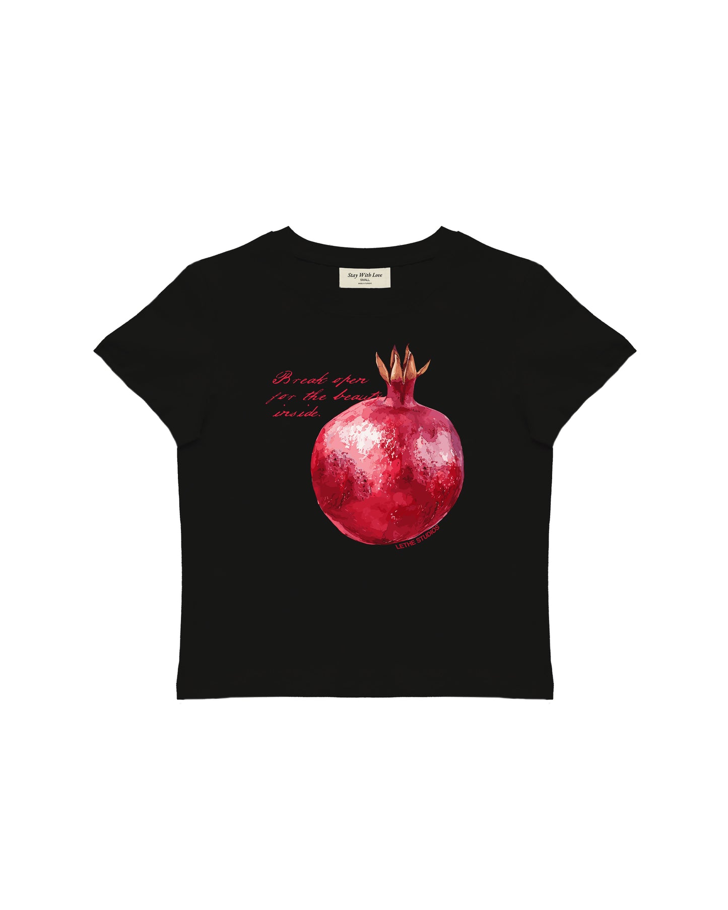 POMEGRANATE BABY TEE