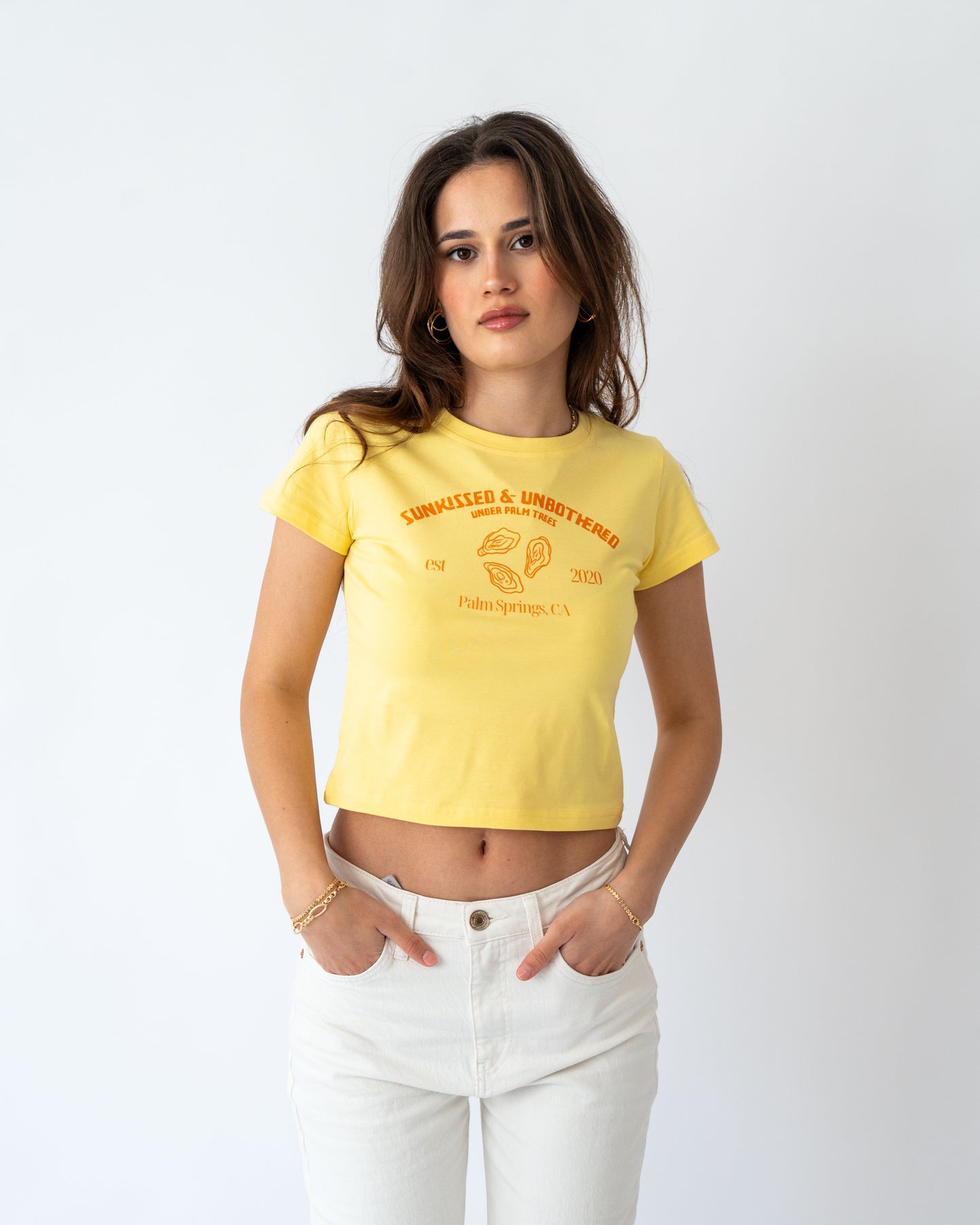 SUNKISSED & UNBOTHERED BABY TEE