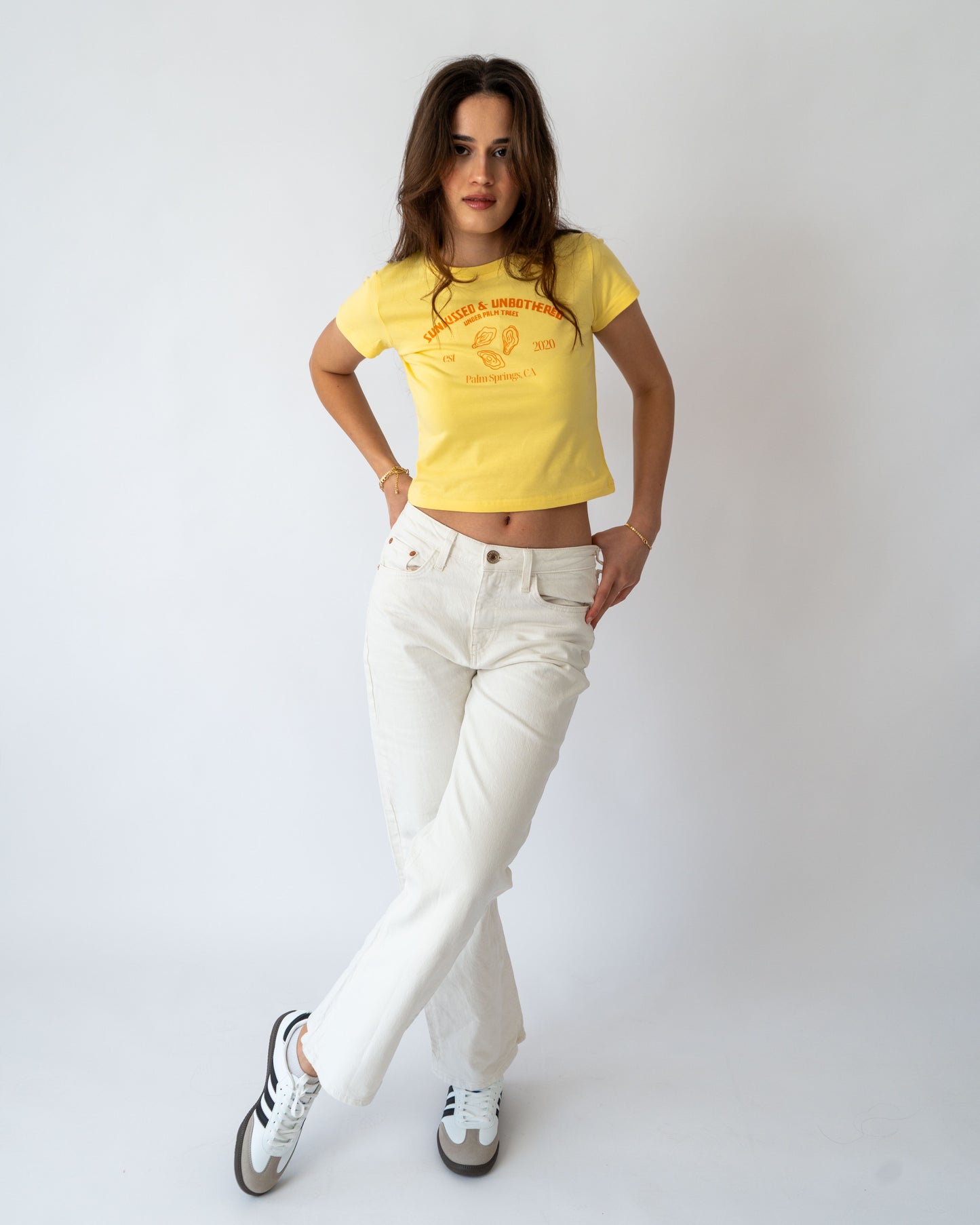 SUNKISSED & UNBOTHERED BABY TEE