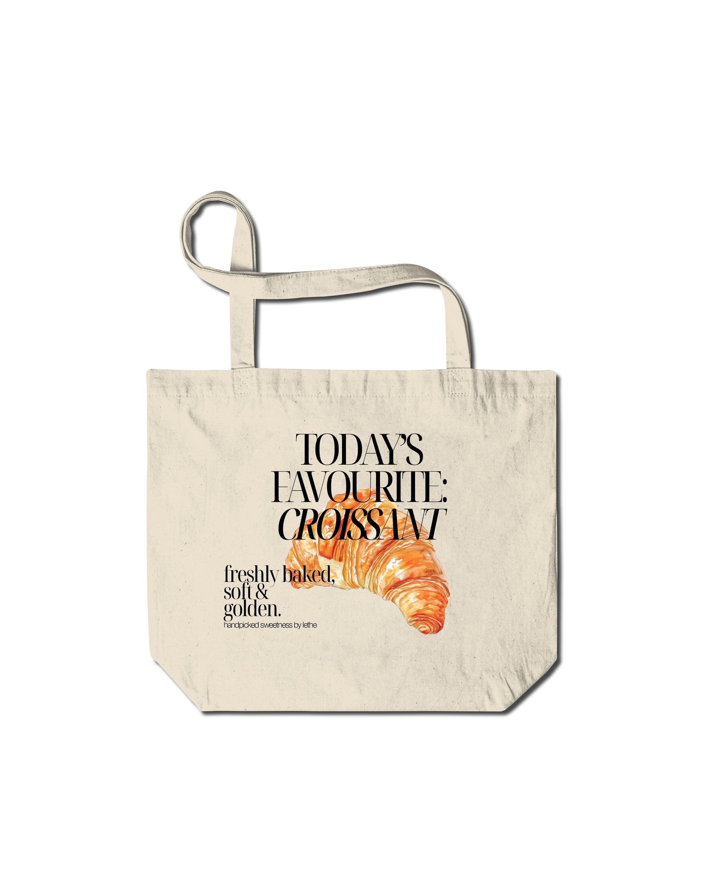 TODAY'S FAVOURITE: CROISSANT TOTE BAG