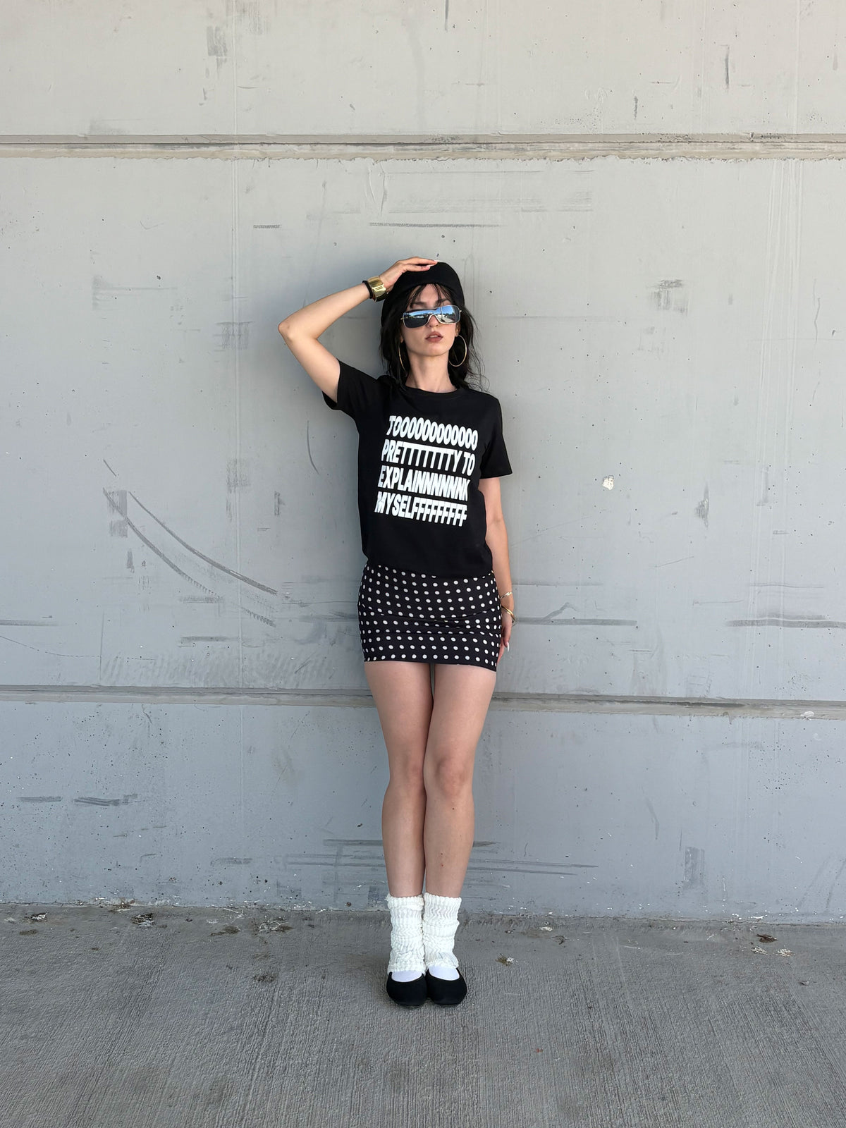 Too Pretty Baby Tee - Ekru - Baby Tee - Lethe Studios