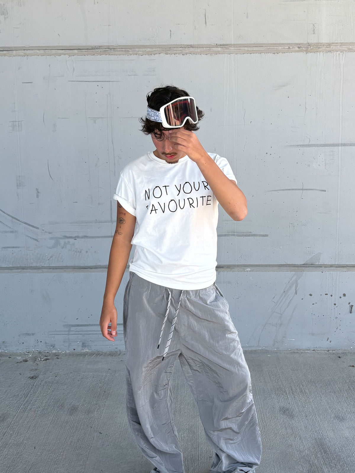 Not Your Favourite T-Shirt - Ekru - Boxy Fit - Lethe Studios