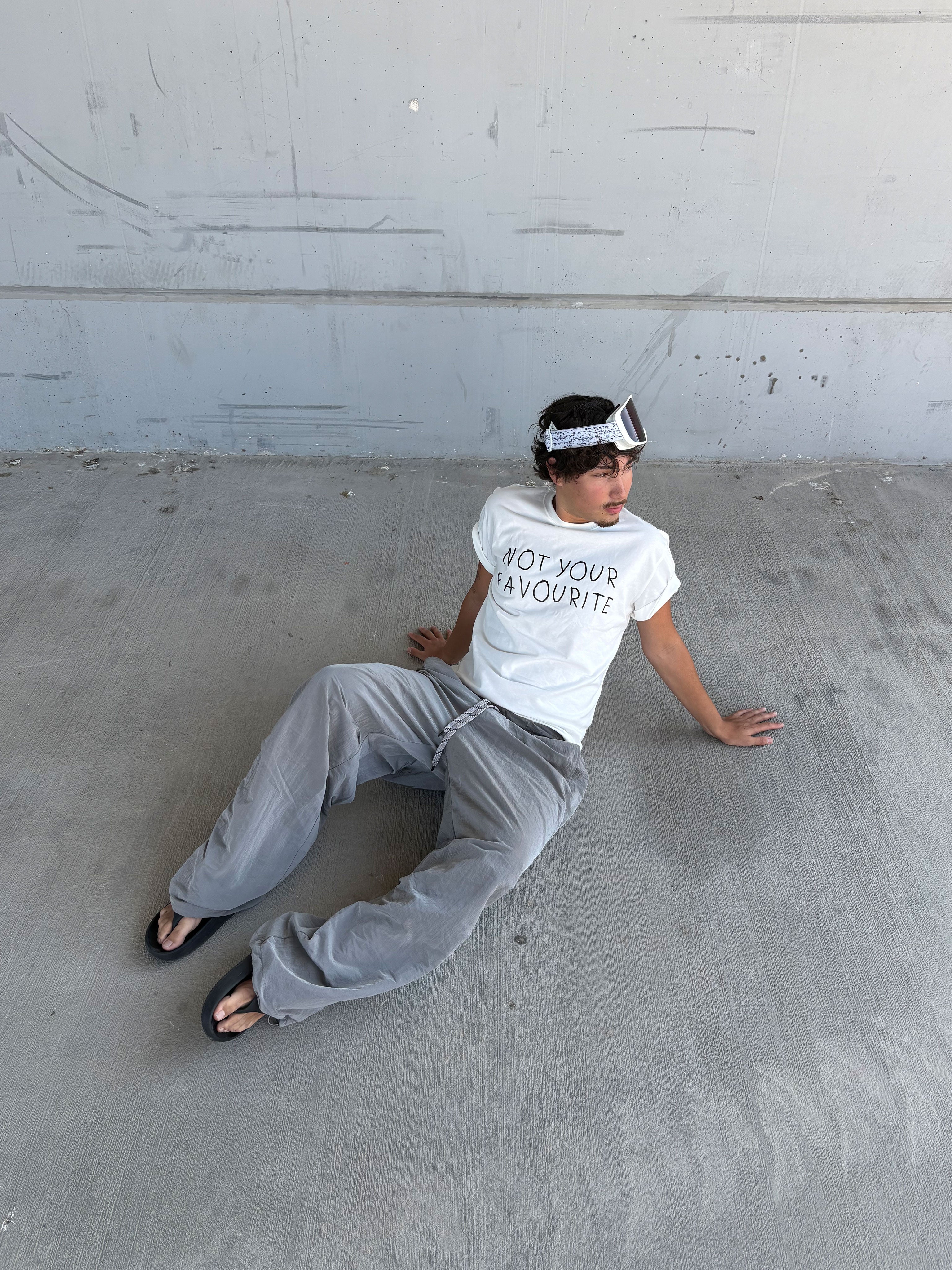 Not Your Favourite T-Shirt - Ekru - Boxy Fit - Lethe Studios