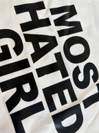 MOST HATED GIRL BABY TEE  031 - EKRU, SMALL
