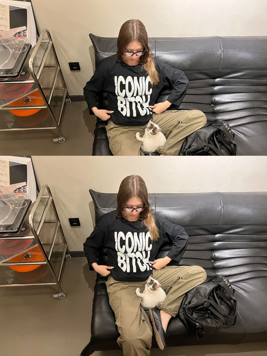 ICONIC BITCH LONG-SLEEVED T-SHIRT