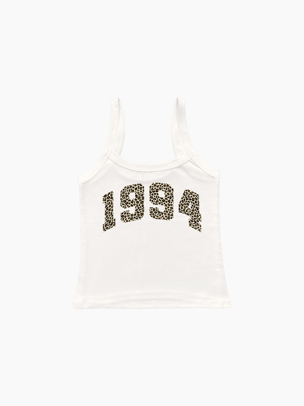 1994 - Leopard Askılı Bluz - Ekru - Askılı Bluz - Lethe Studios