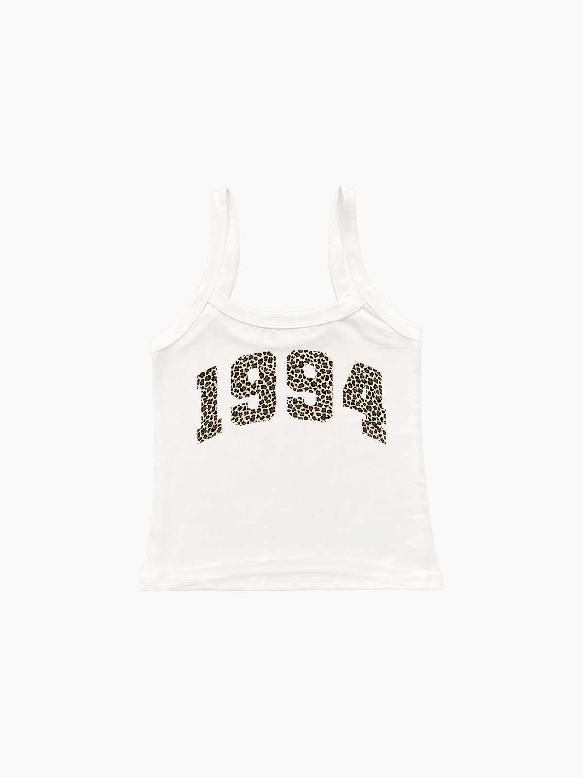 1994 - Leopard Askılı Bluz - Ekru - Askılı Bluz - Lethe Studios