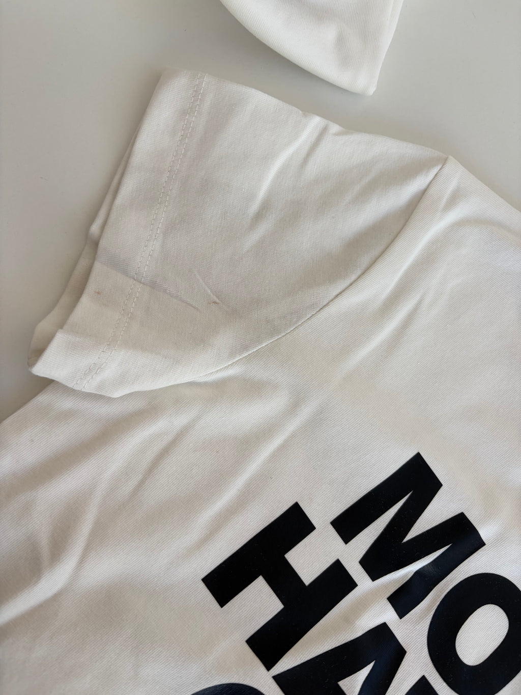 MOST HATED GIRL BABY TEE 029 - EKRU, MEDIUM