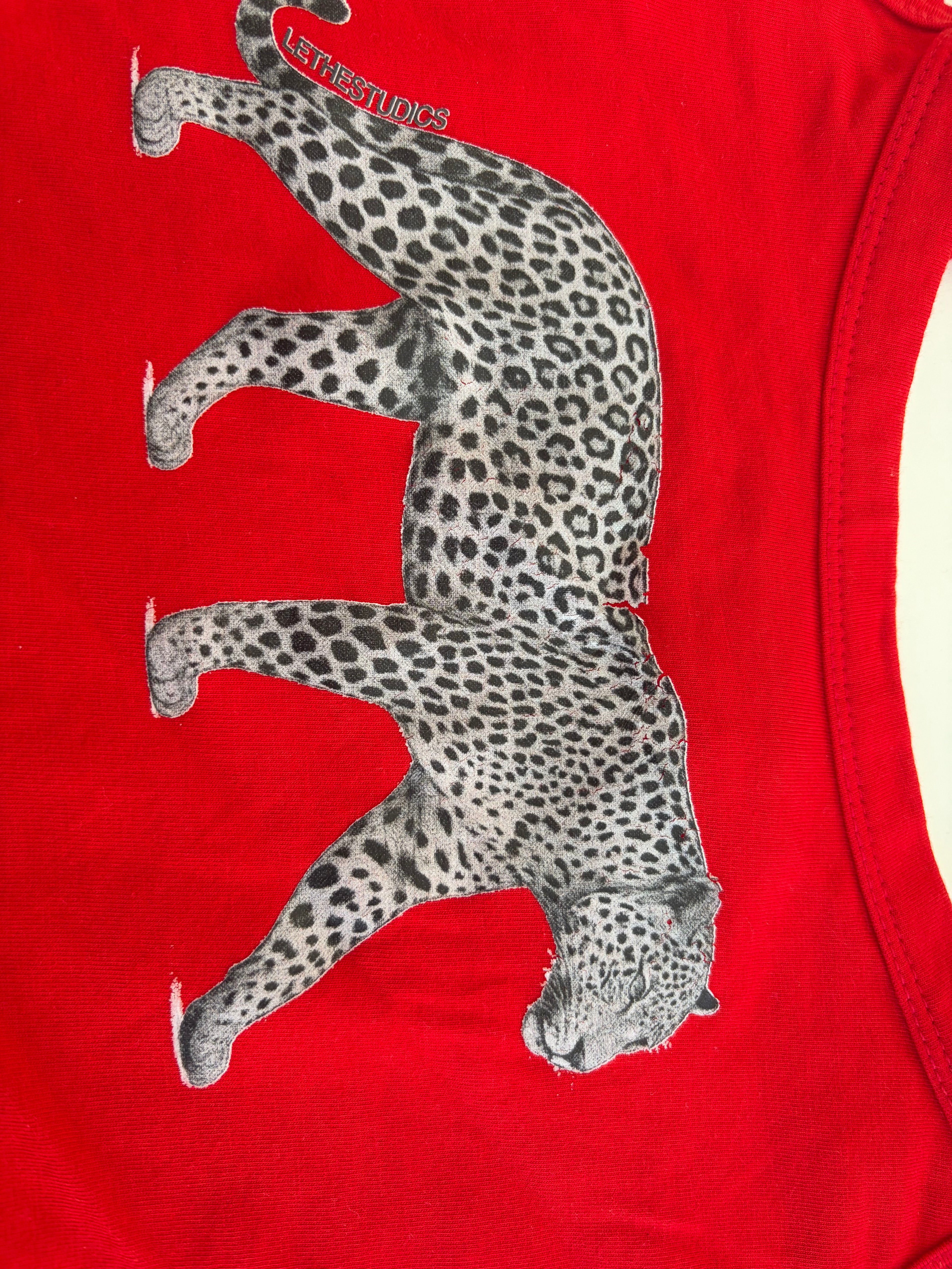 CHEETAH TANK TOP 019 - KIRMIZI, S-M