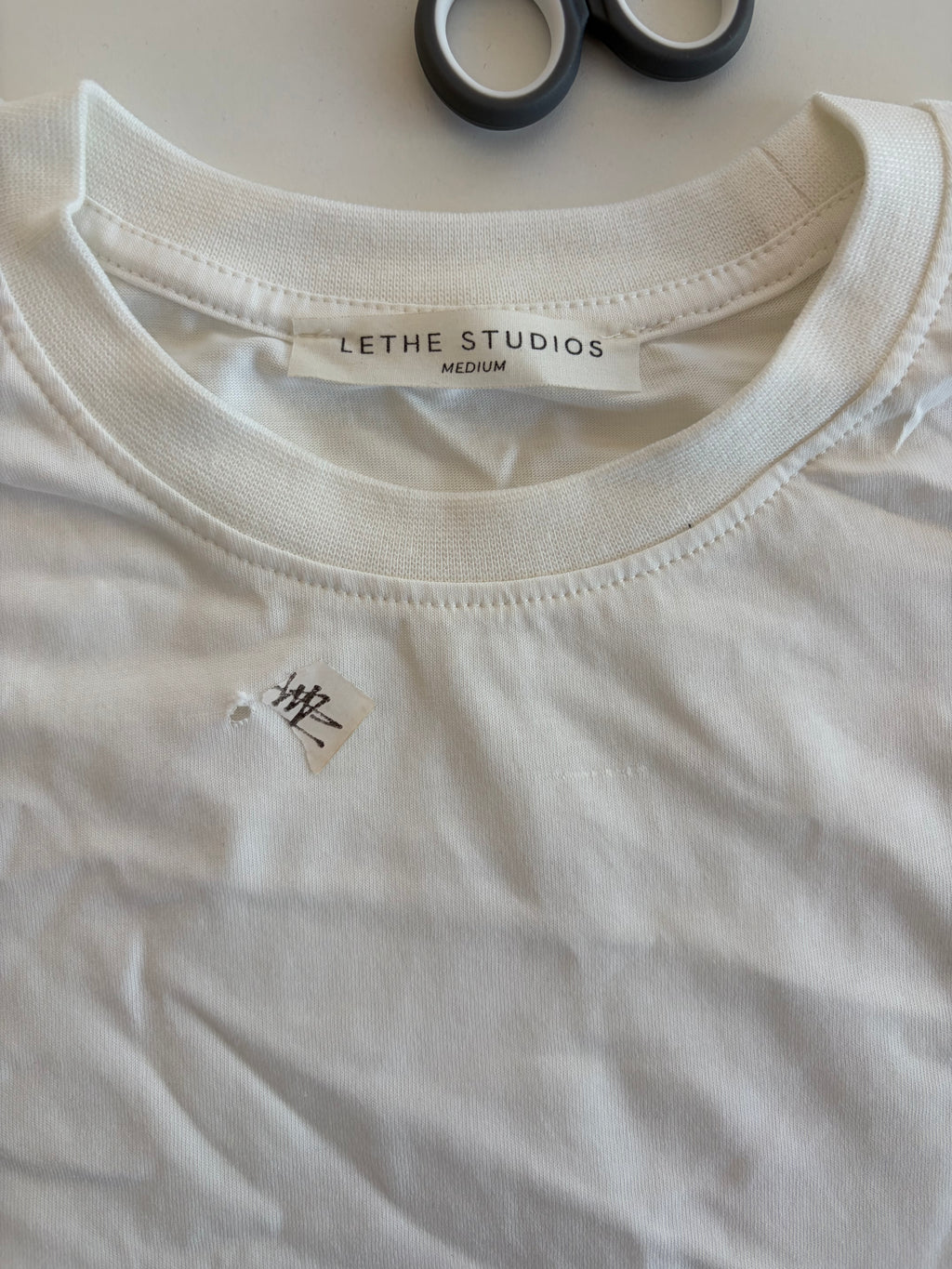 LETHE T-SHIRT 007 - EKRU, MEDIUM