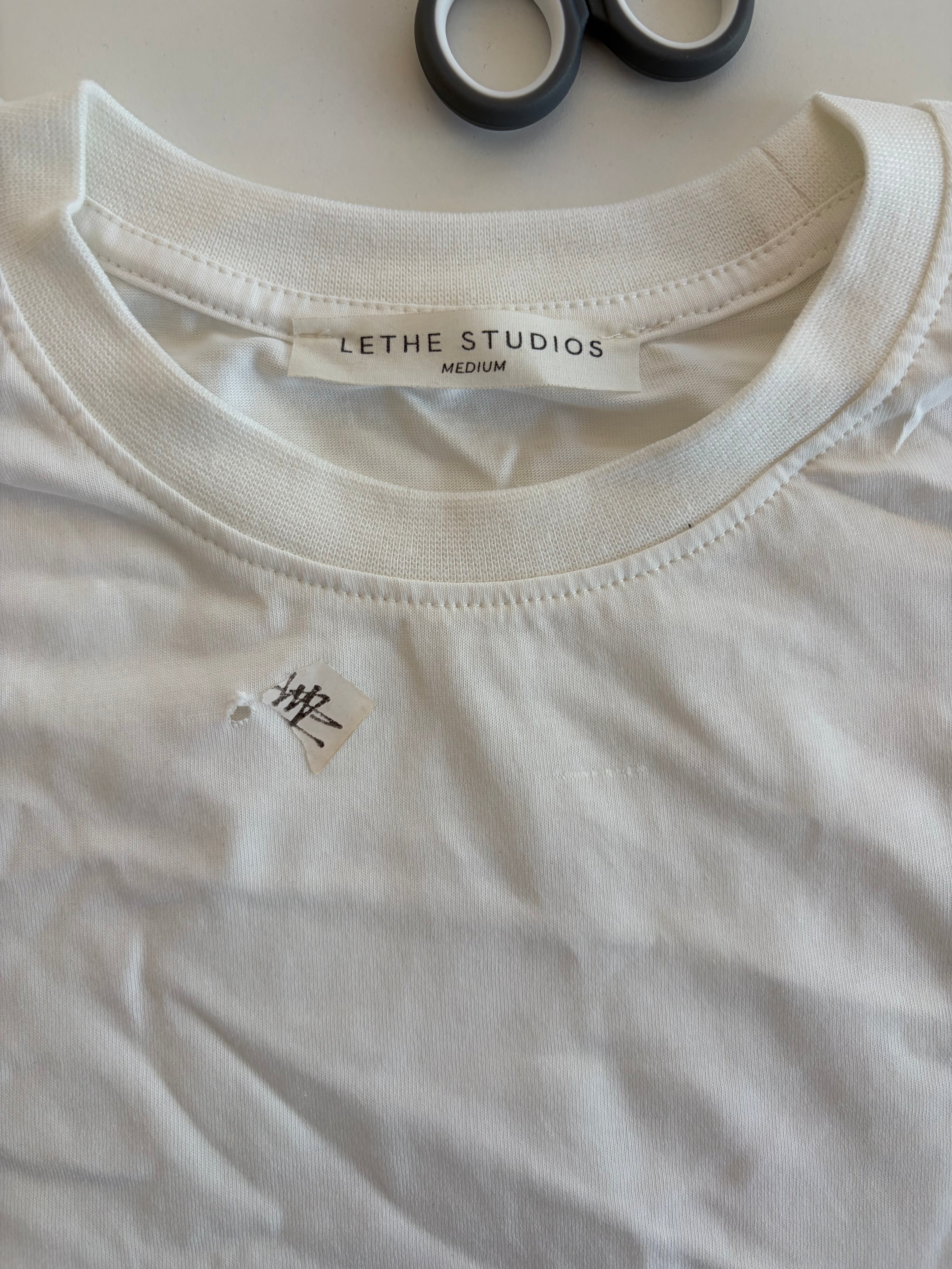 LETHE T-SHIRT 007 - EKRU, MEDIUM