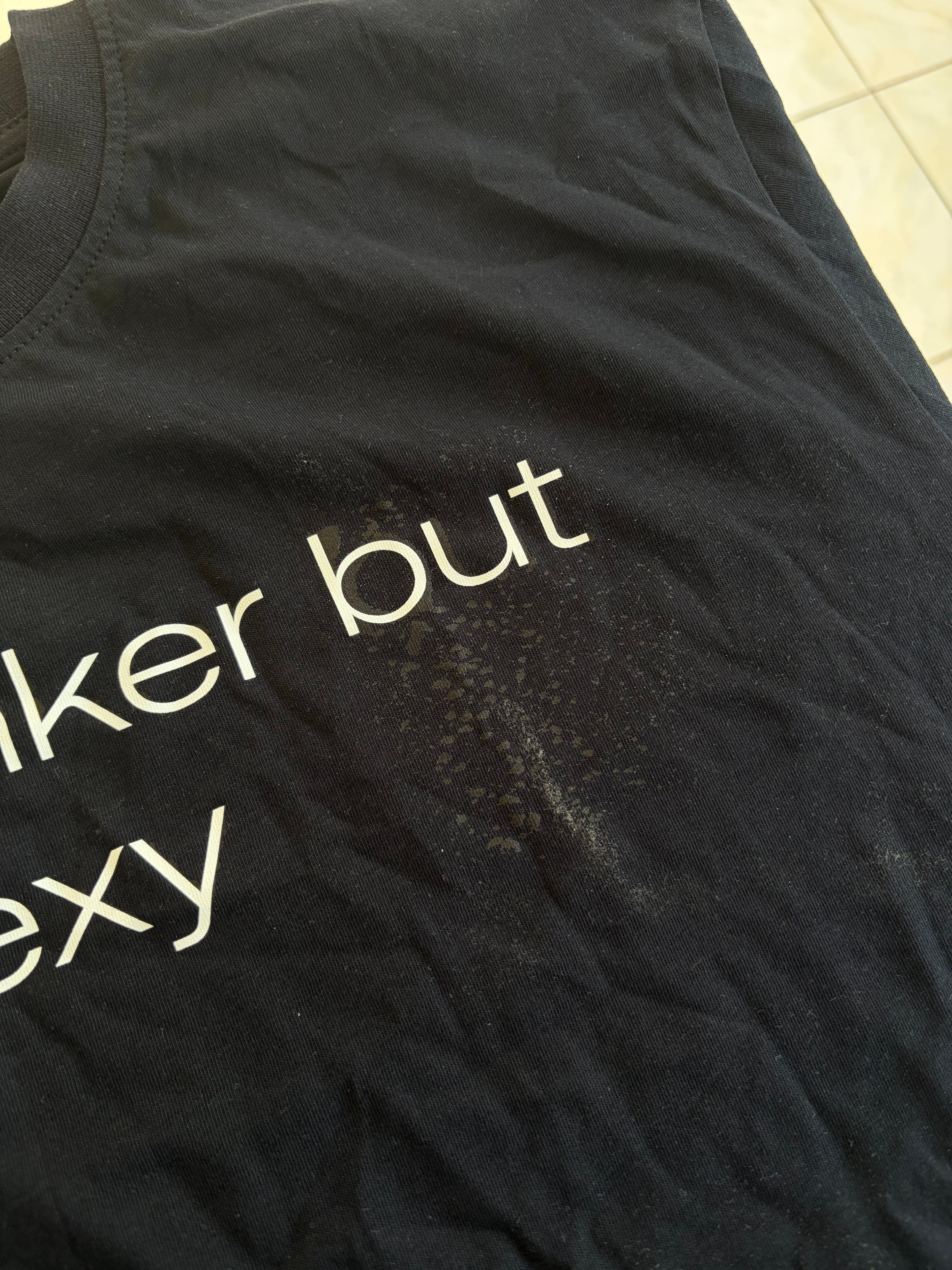 OVERTHINKER BUT SEXY T-SHIRT 003 - LACİVERT, LARGE
