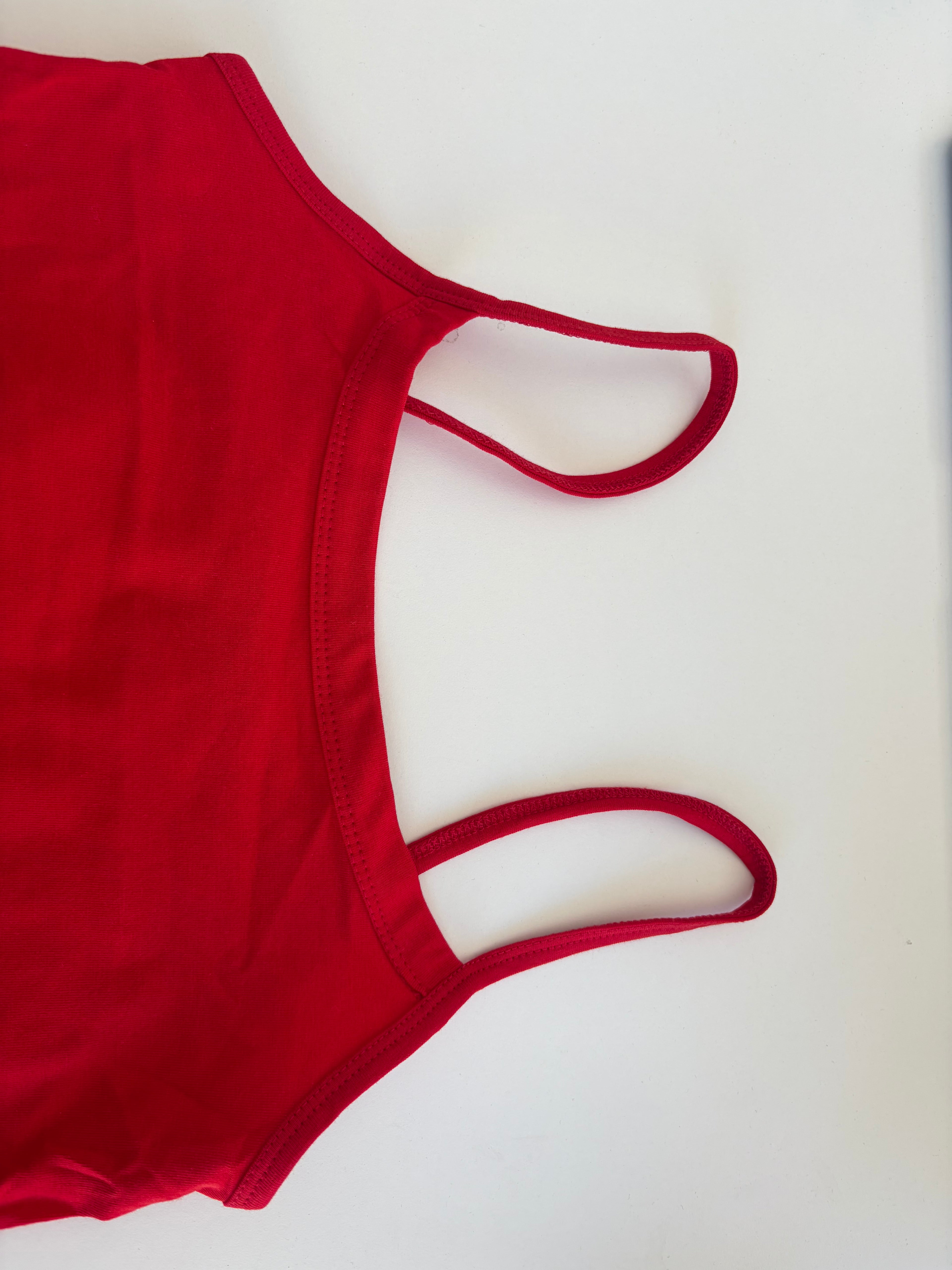 LETHE TANK TOP 022 - KIRMIZI, S-M