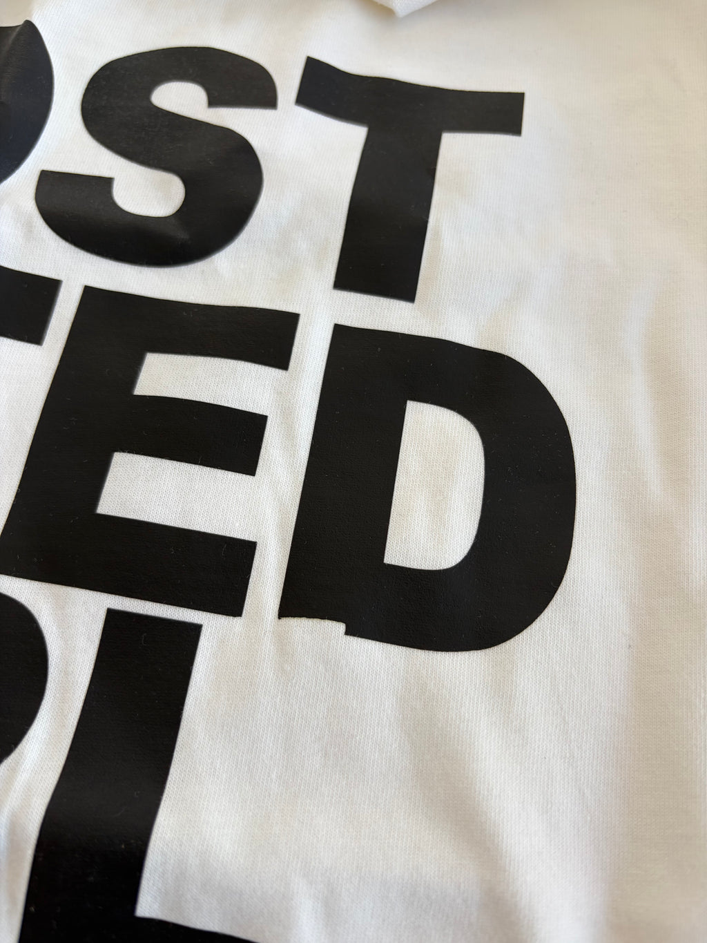 MOST HATED GIRL T-SHIRT 023 - EKRU, SMALL