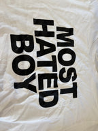 MOST HATED BOY T-SHIRT 018 - EKRU, MEDIUM