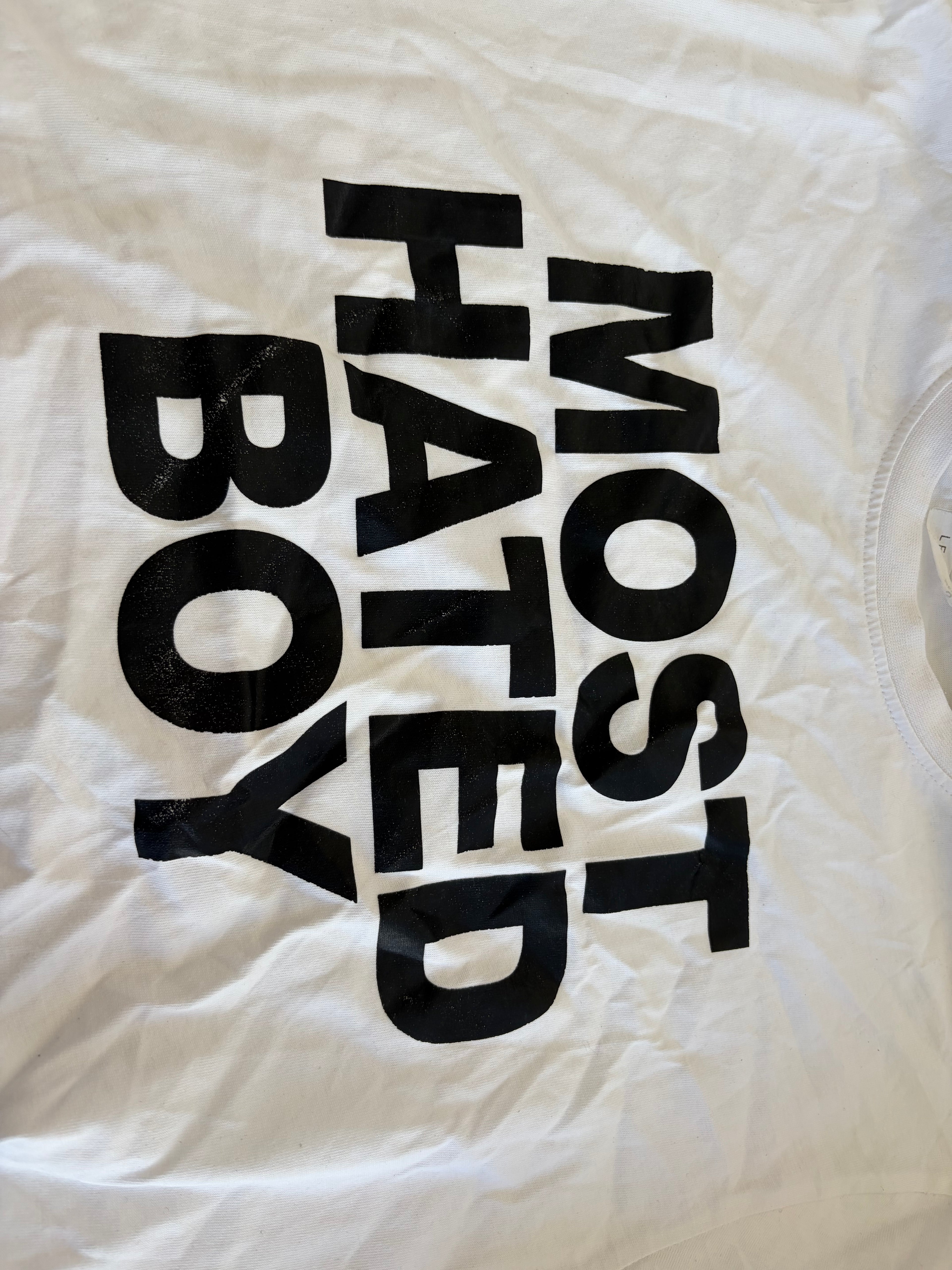 MOST HATED BOY T-SHIRT 018 - EKRU, MEDIUM