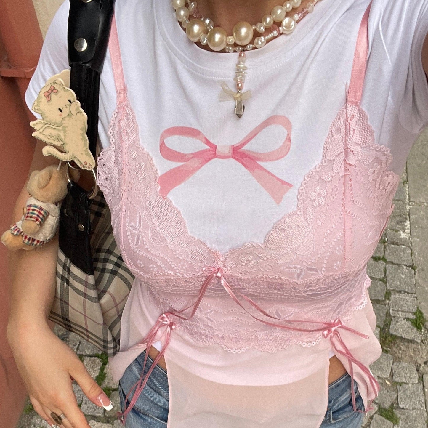 RIBBON BABY TEE