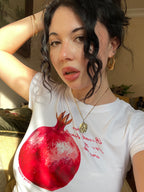 POMEGRANATE BABY TEE