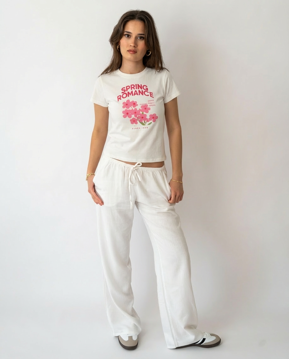 SPRING ROMANCE BABY TEE
