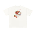 STRAWBERRY OATS T-SHIRT - ARŞİV SATIŞI (EKRU - LARGE)