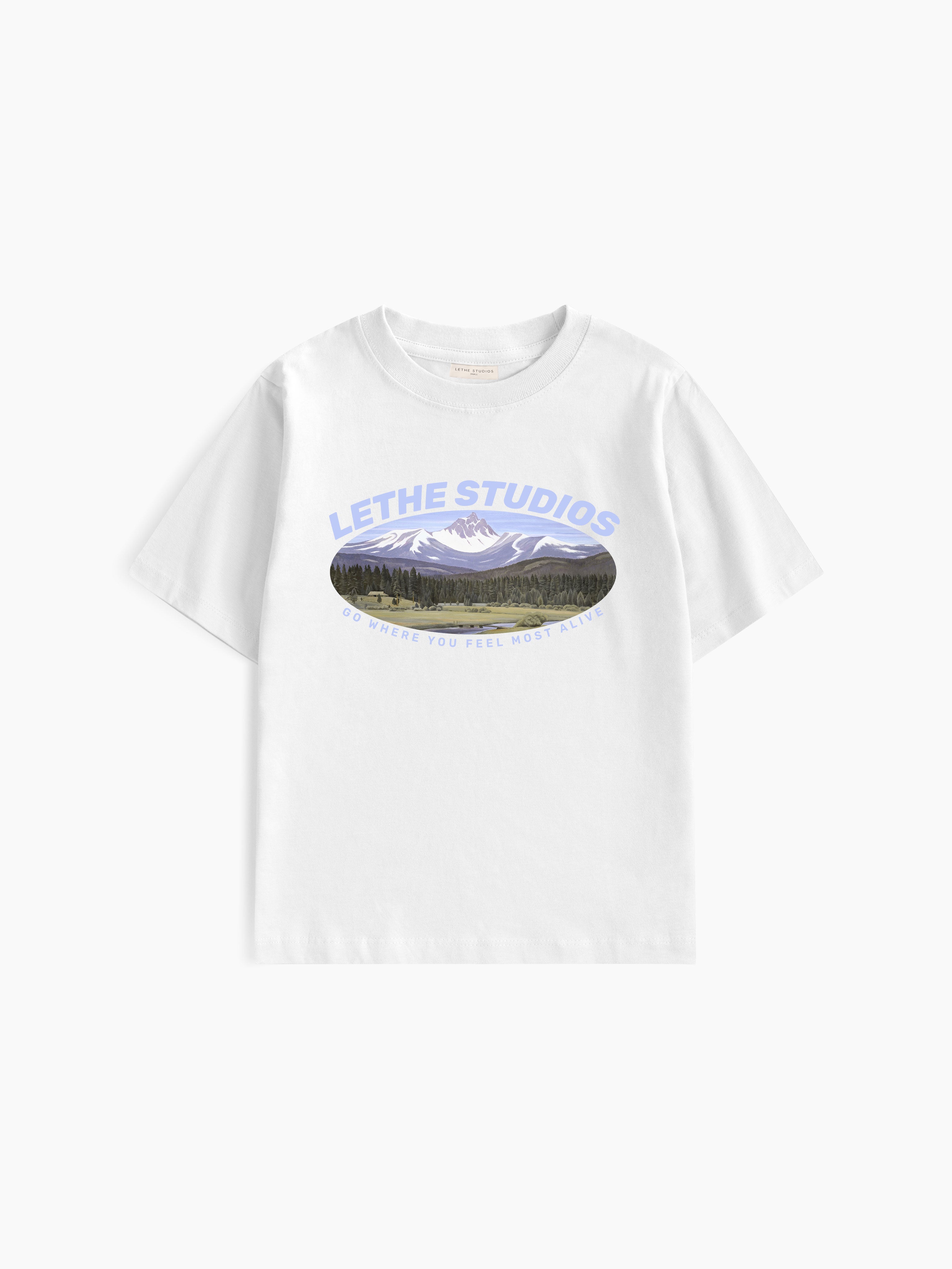 Alive Baby Tee - Ekru - Baby Tee - Lethe Studios
