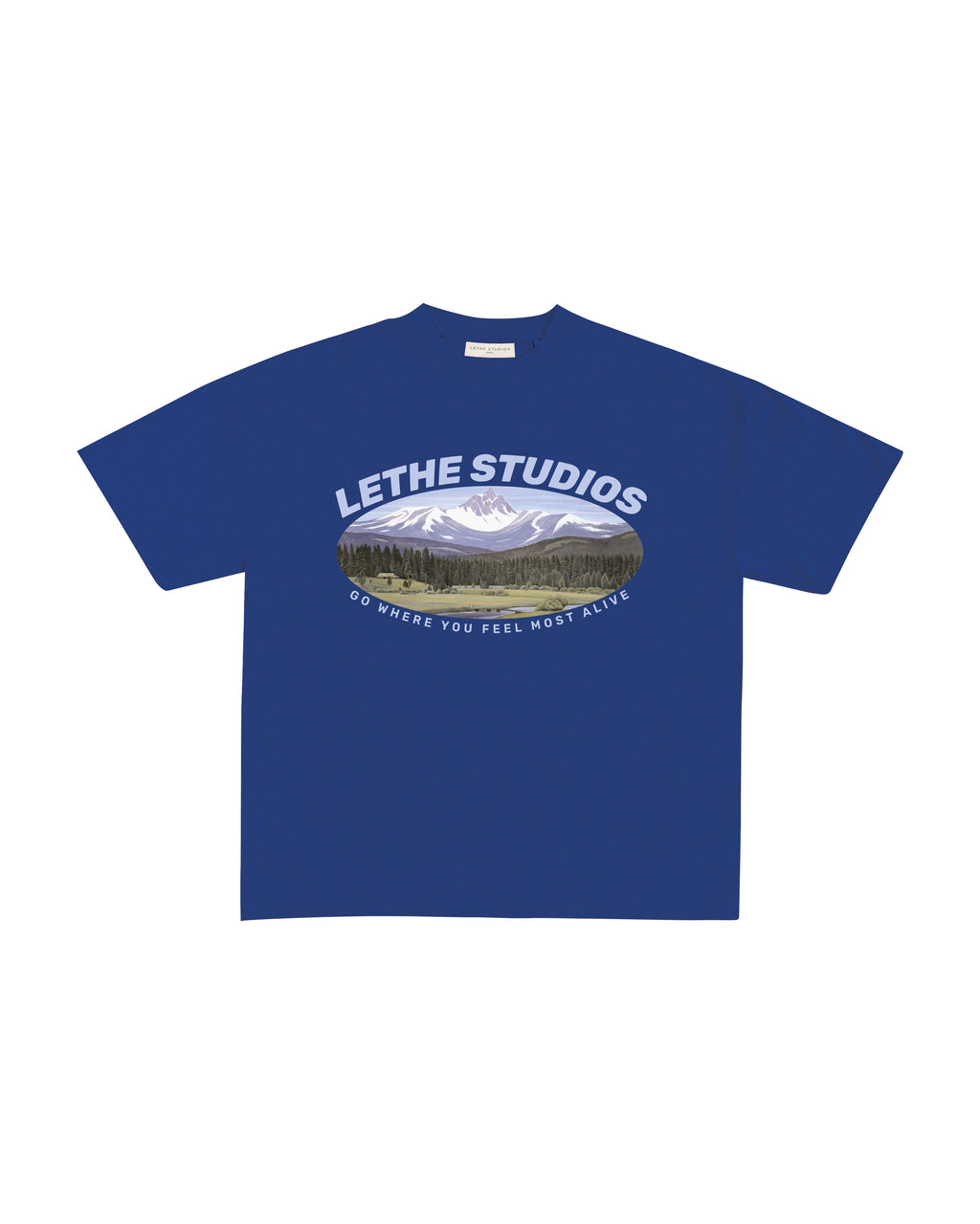 ALIVE T-SHIRT - Saks Mavisi - Boxy Fit - Lethe Studios