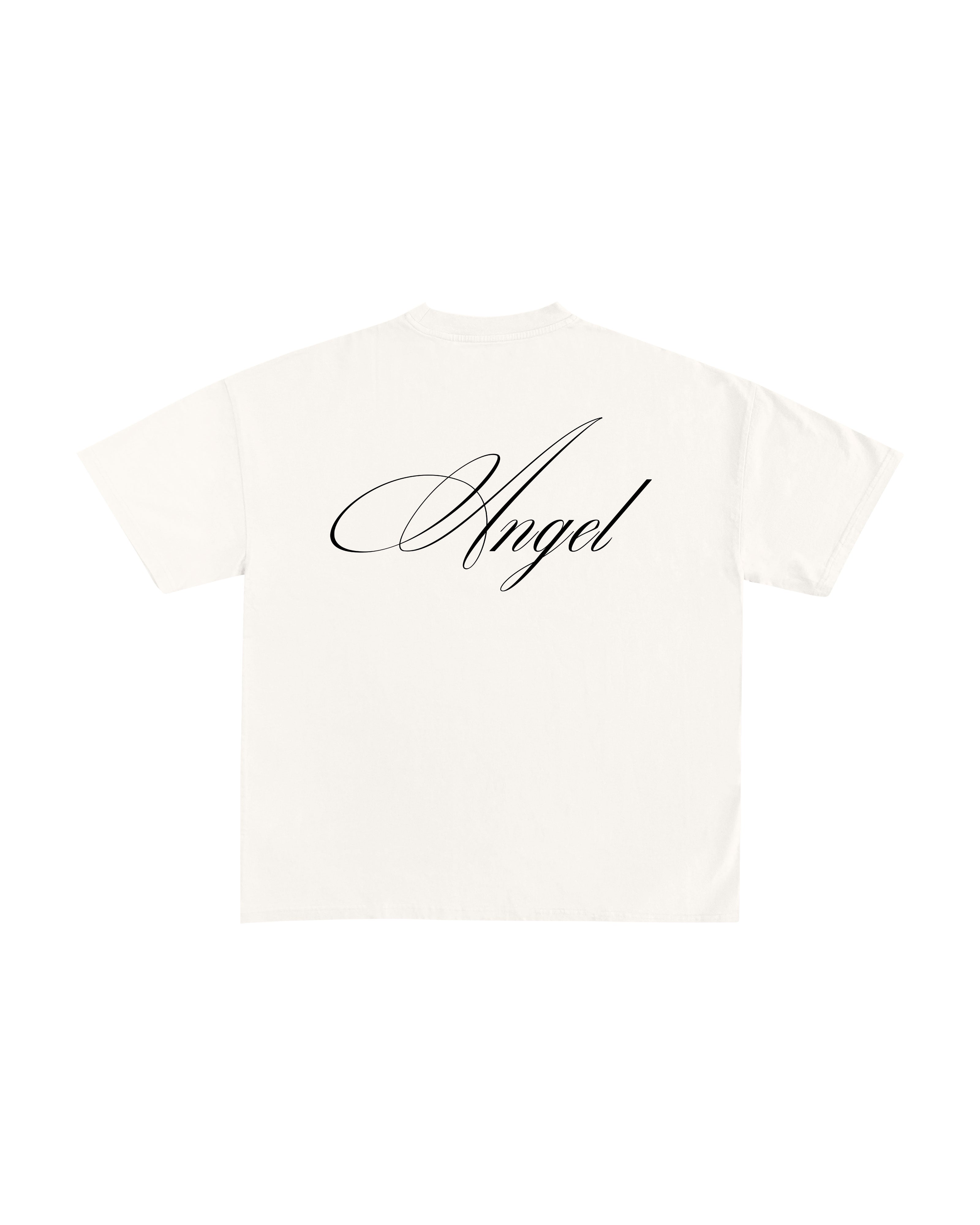 ANGEL T-SHIRT 002 - EKRU, MEDIM