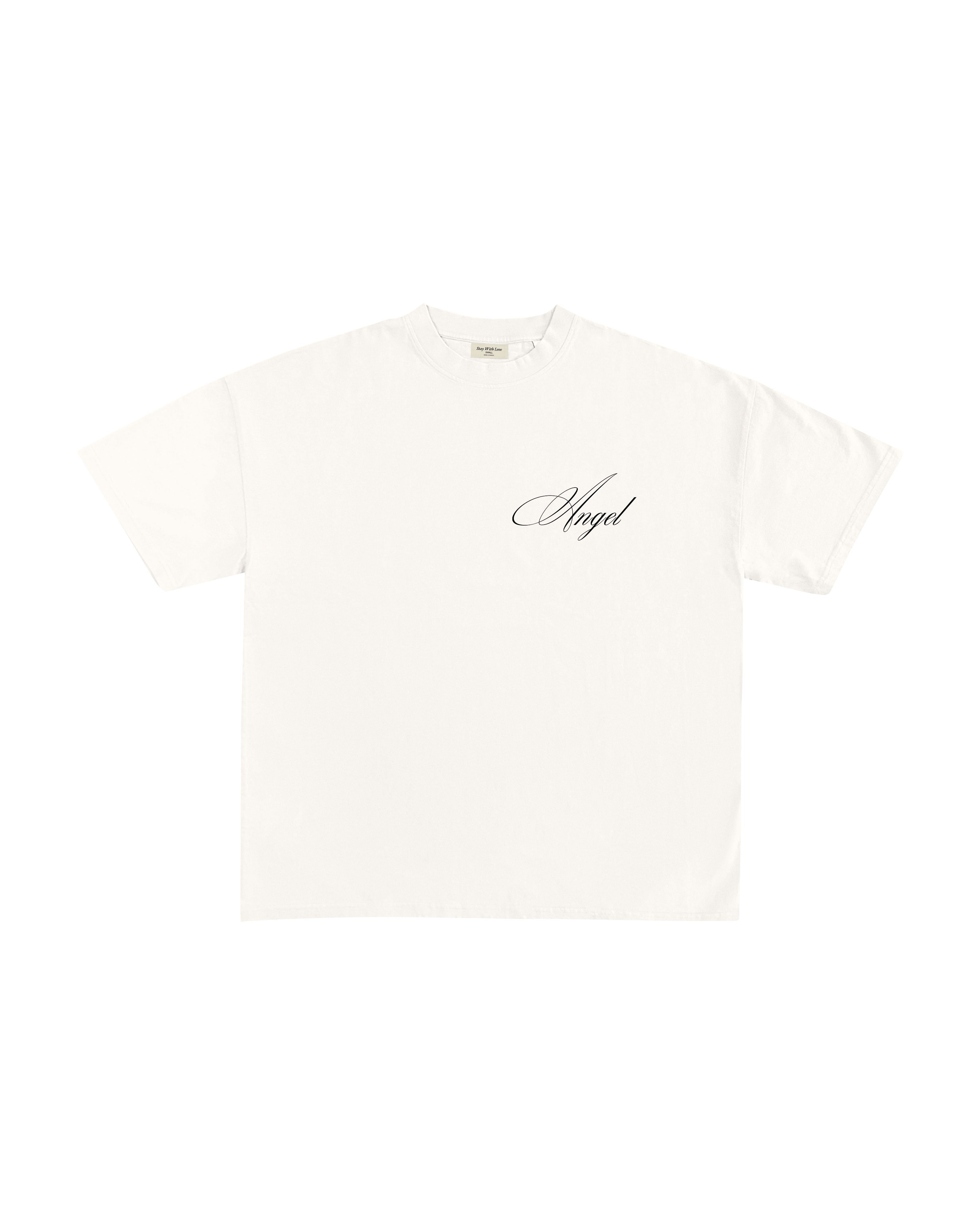 ANGEL T-SHIRT 002 - EKRU, MEDIM