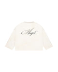 Angel Uzun Kollu T-Shirt - Ekru - Uzun Kollu T-Shirt - Lethe Studios