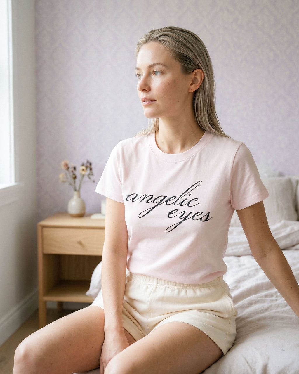 ANGELIC EYES BABY TEE