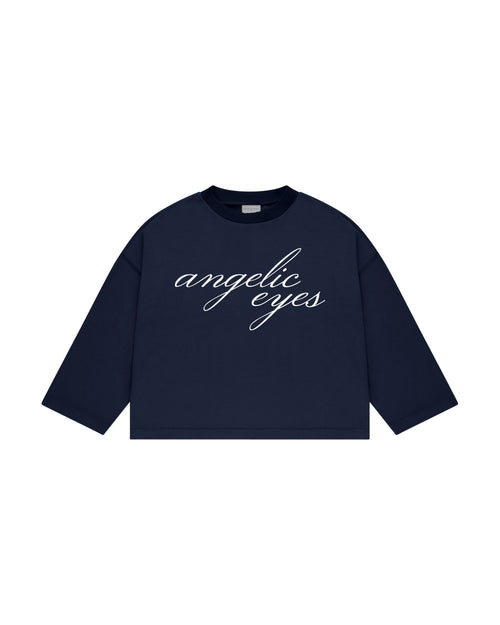 ANGELIC EYES UZUN KOLLU T-SHIRT