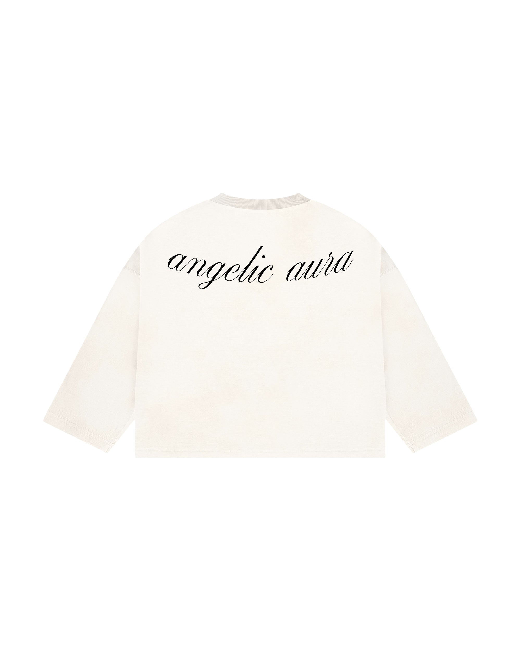 ANGELIC AURA UZUN KOLLU T-SHIRT