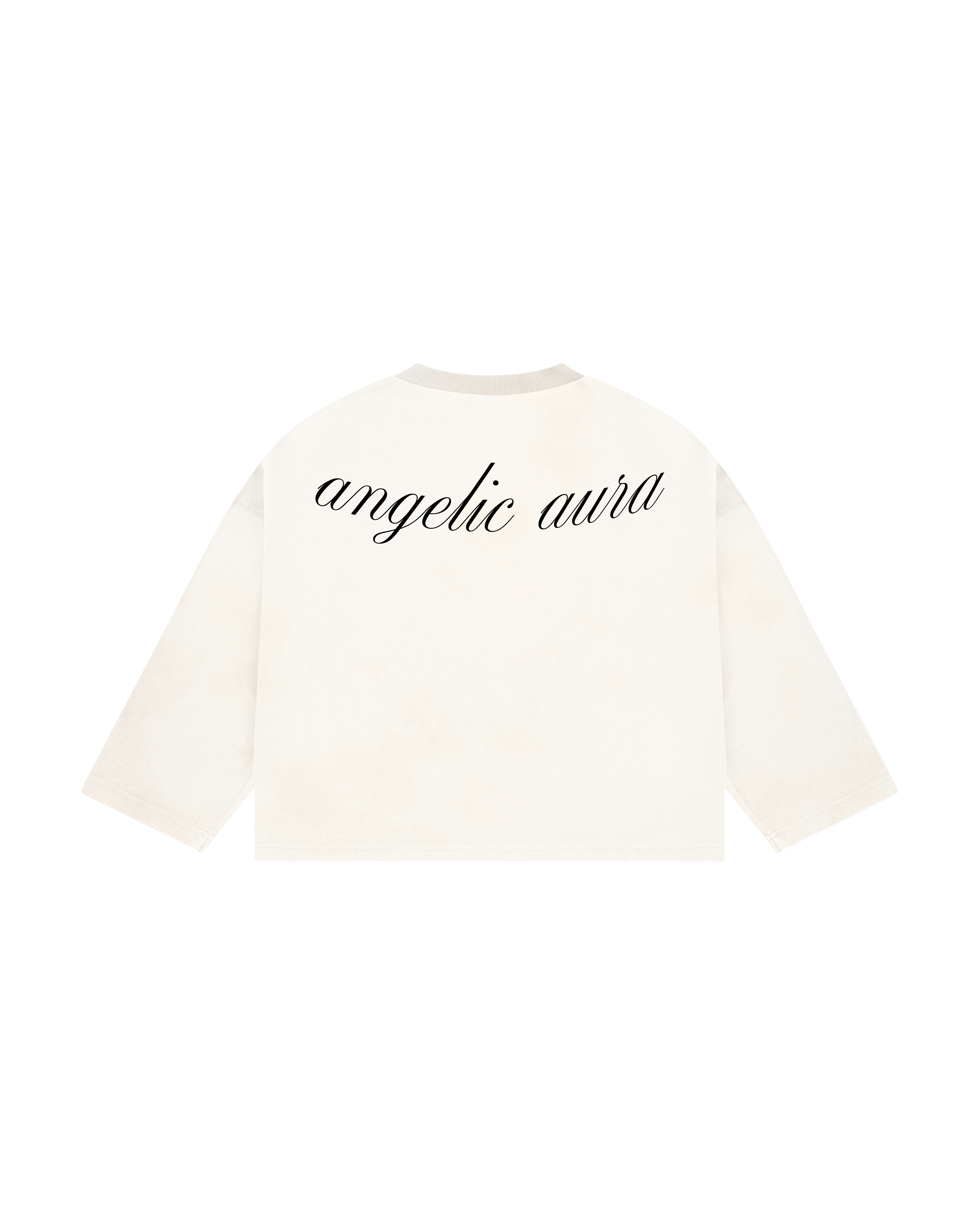 ANGELIC AURA UZUN KOLLU T-SHIRT