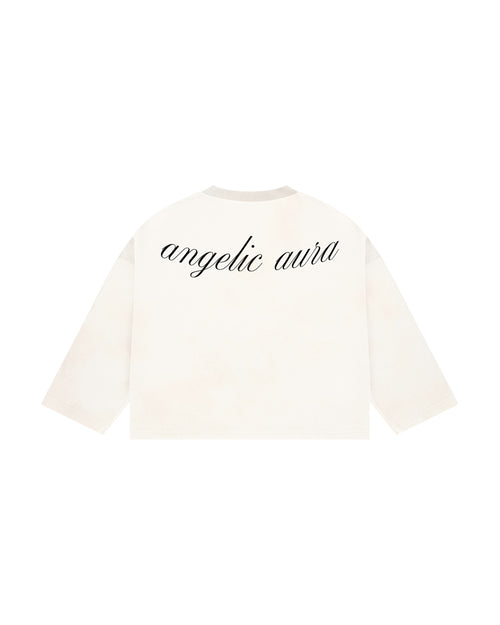 ANGELIC AURA UZUN KOLLU T-SHIRT