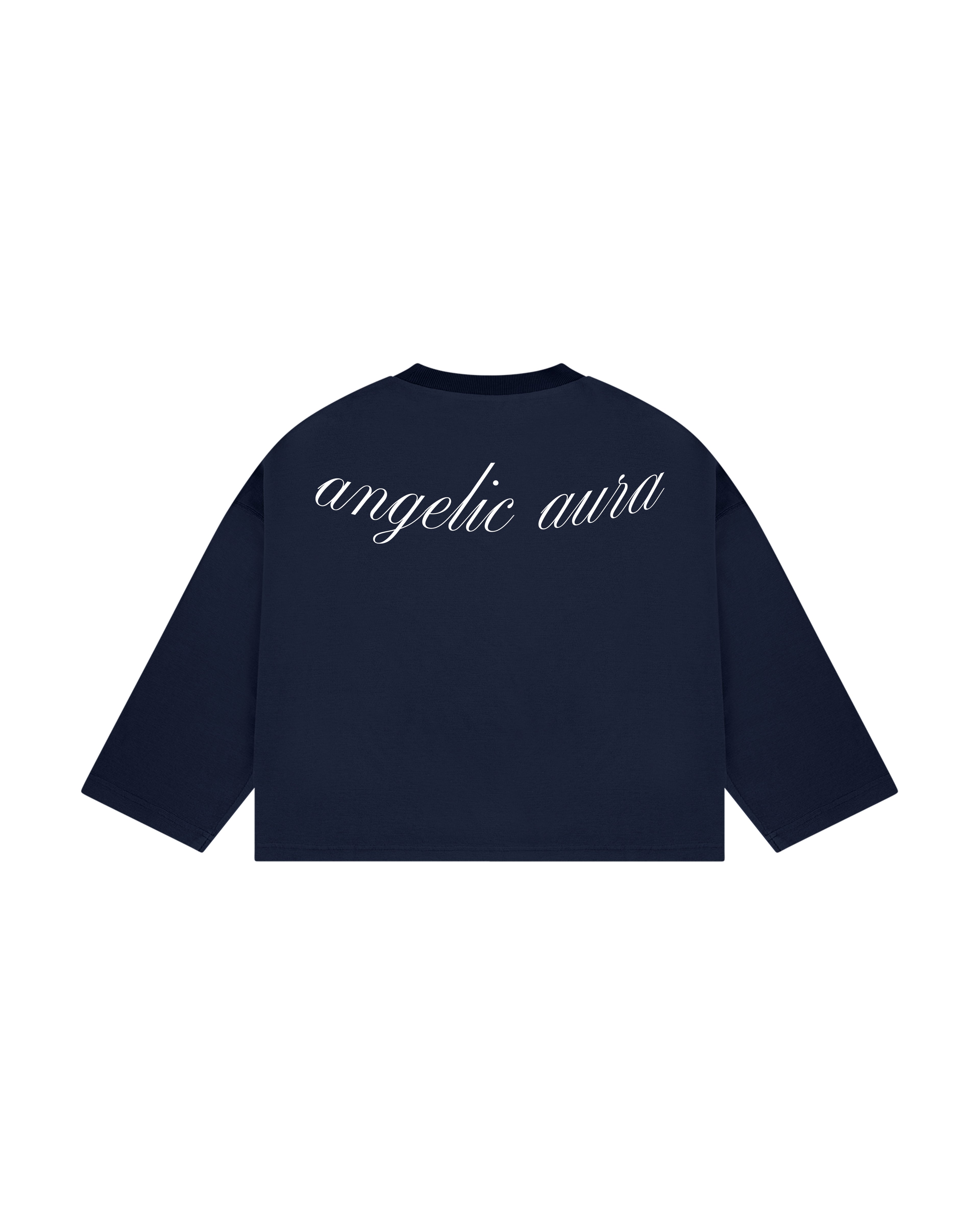 ANGELIC AURA UZUN KOLLU T-SHIRT